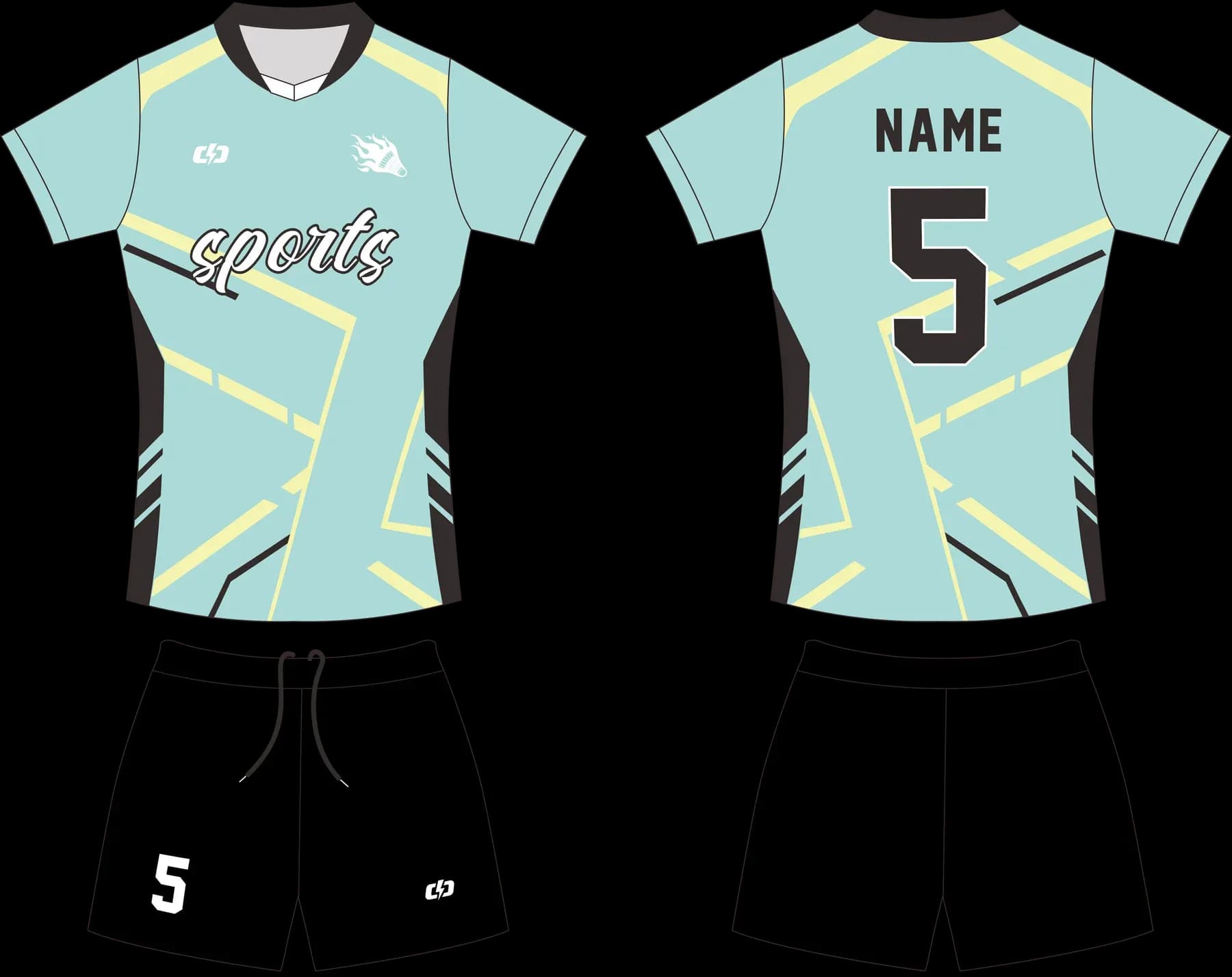 Custom volleyball uniform design UP28