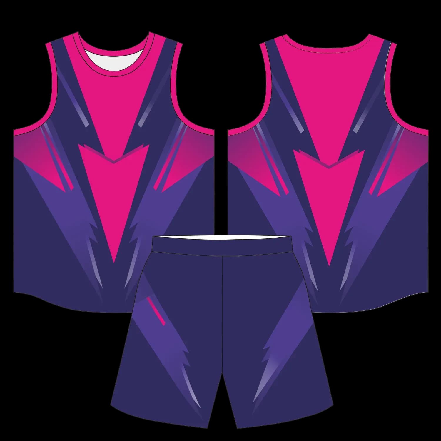 Custom basketball uniform design B61