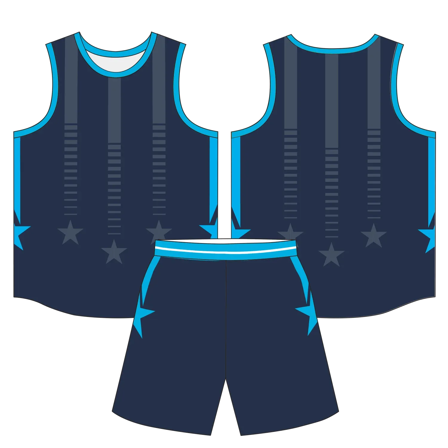 Custom basketball uniform design B38