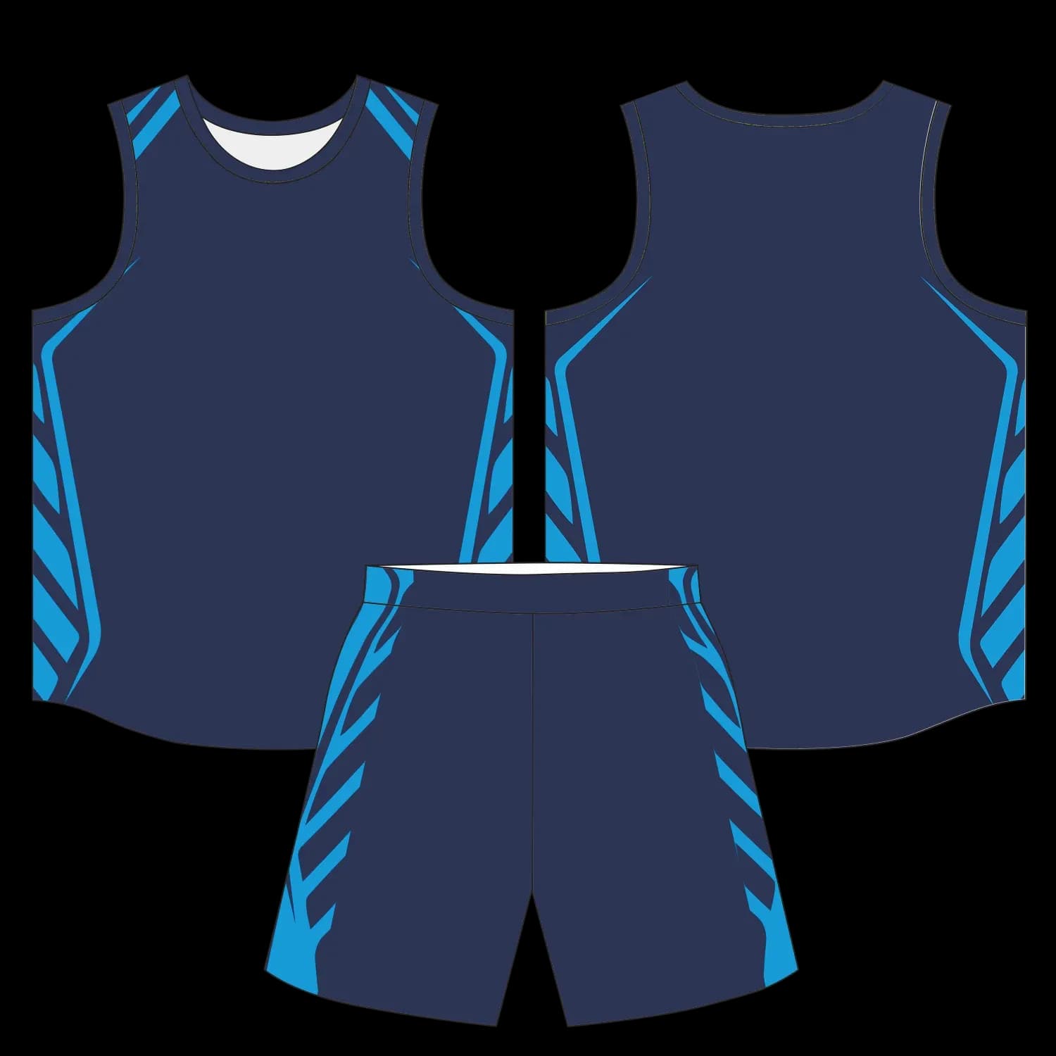 Custom basketball uniform design B30JW
