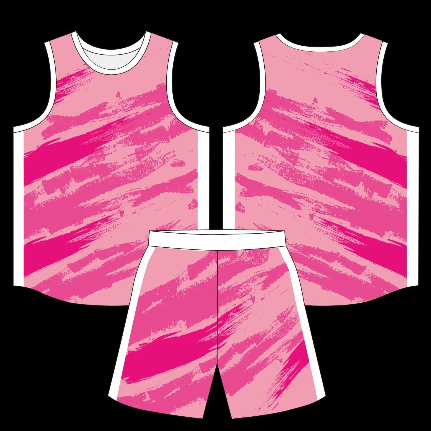 Custom basketball uniform design B73