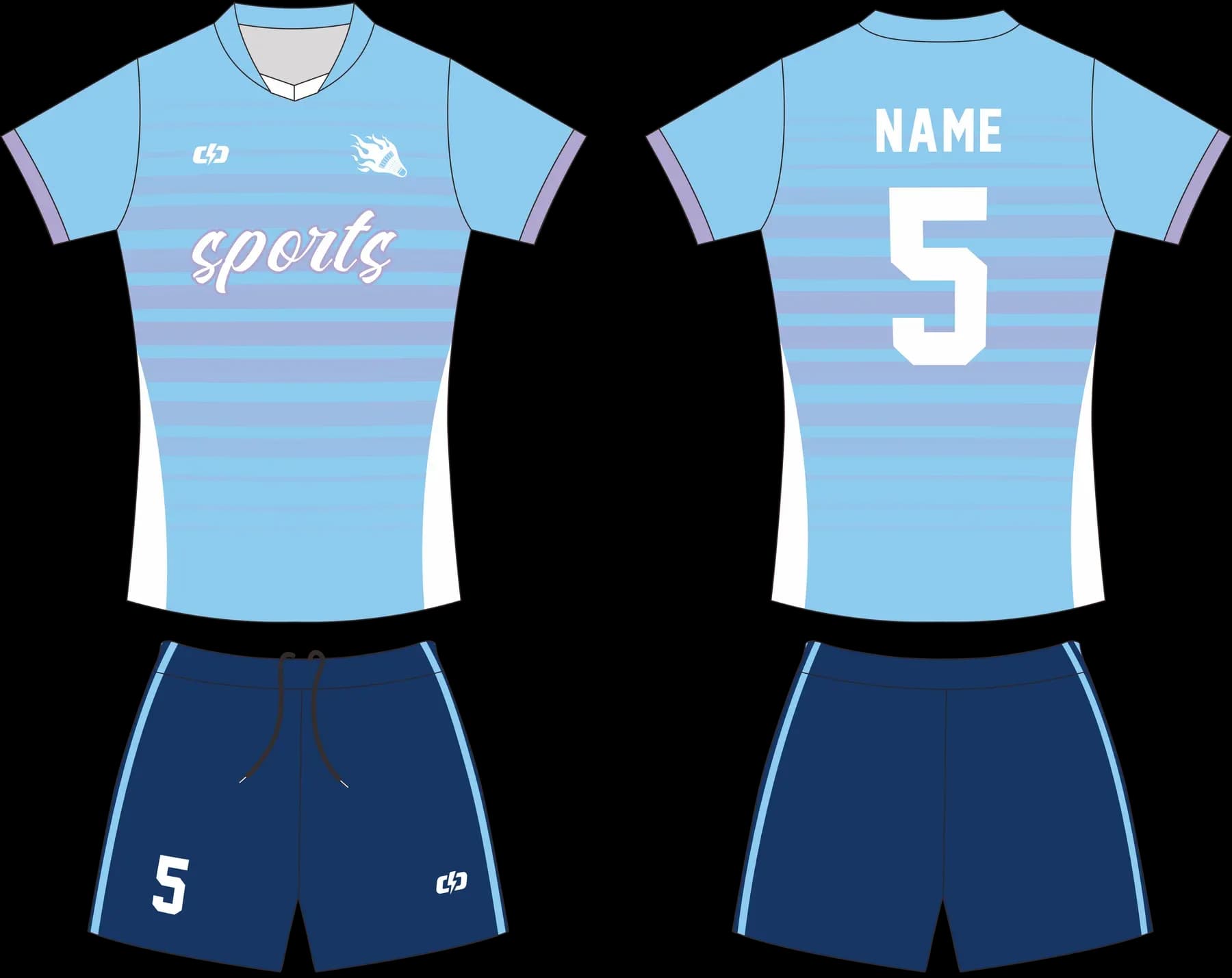 Custom volleyball uniform design UP30