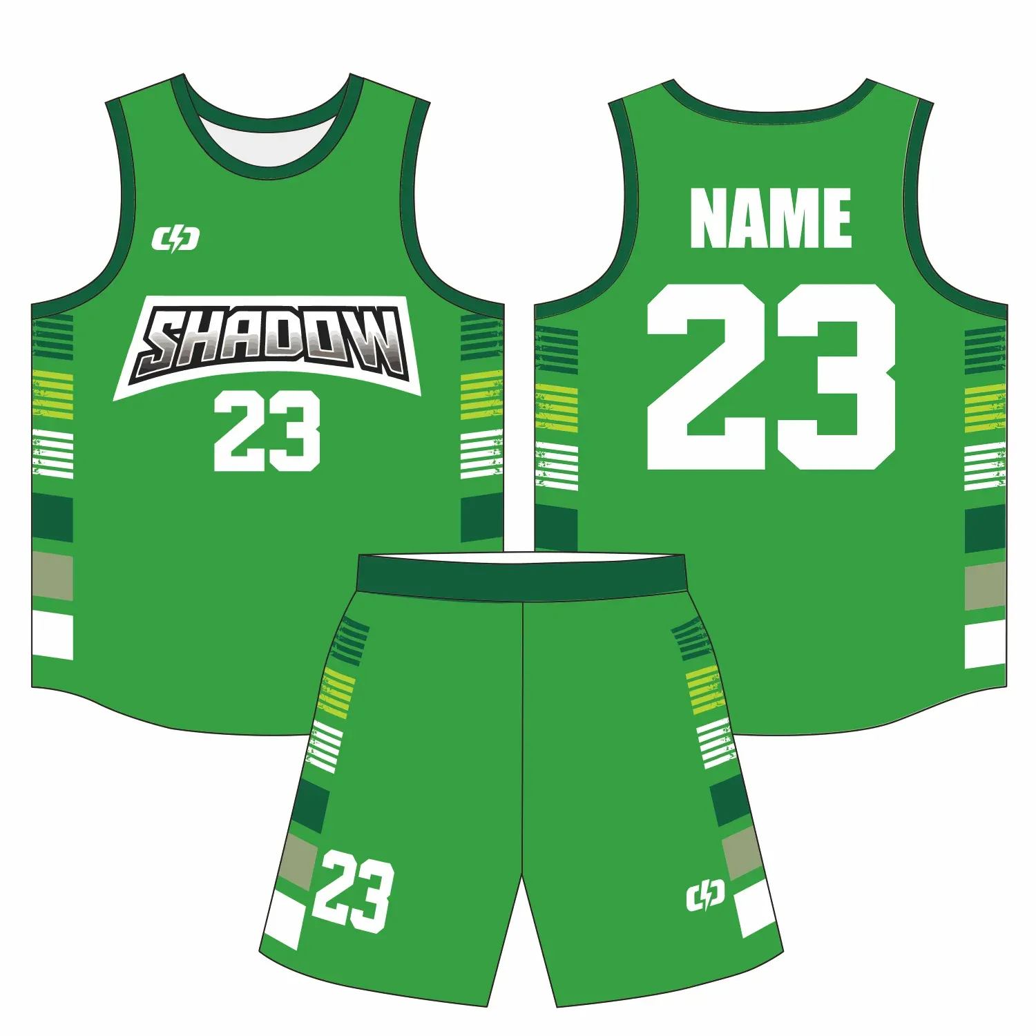 Custom basketball uniform design B78