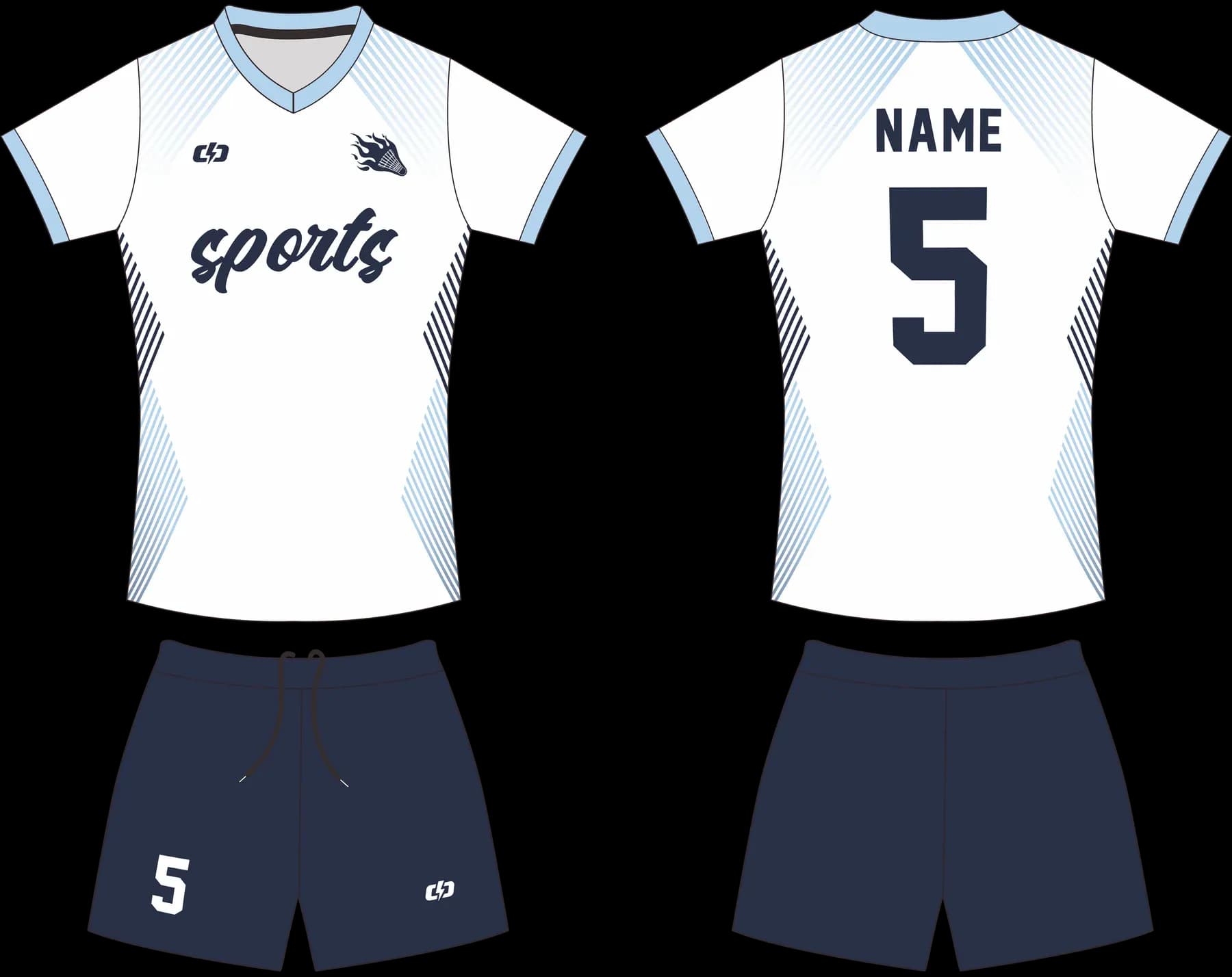 Custom volleyball uniform design UP49