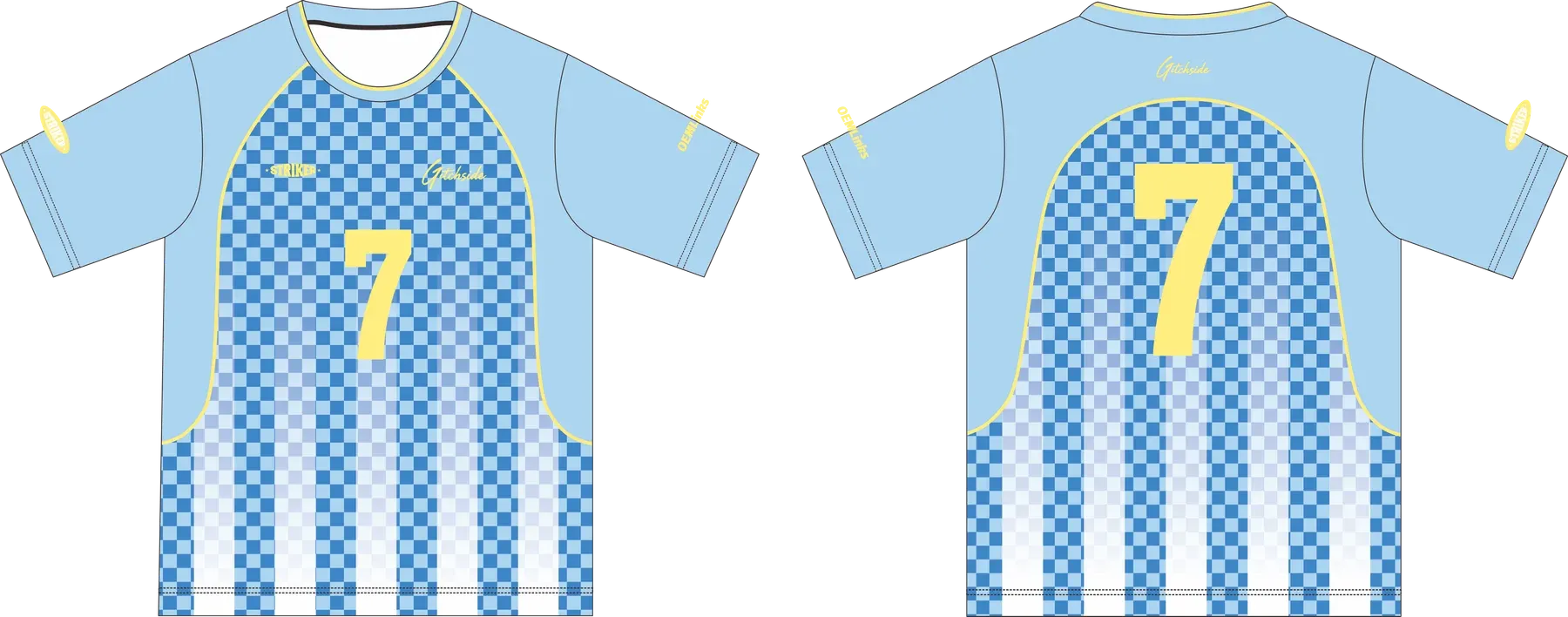 Custom soccer uniform design FG30