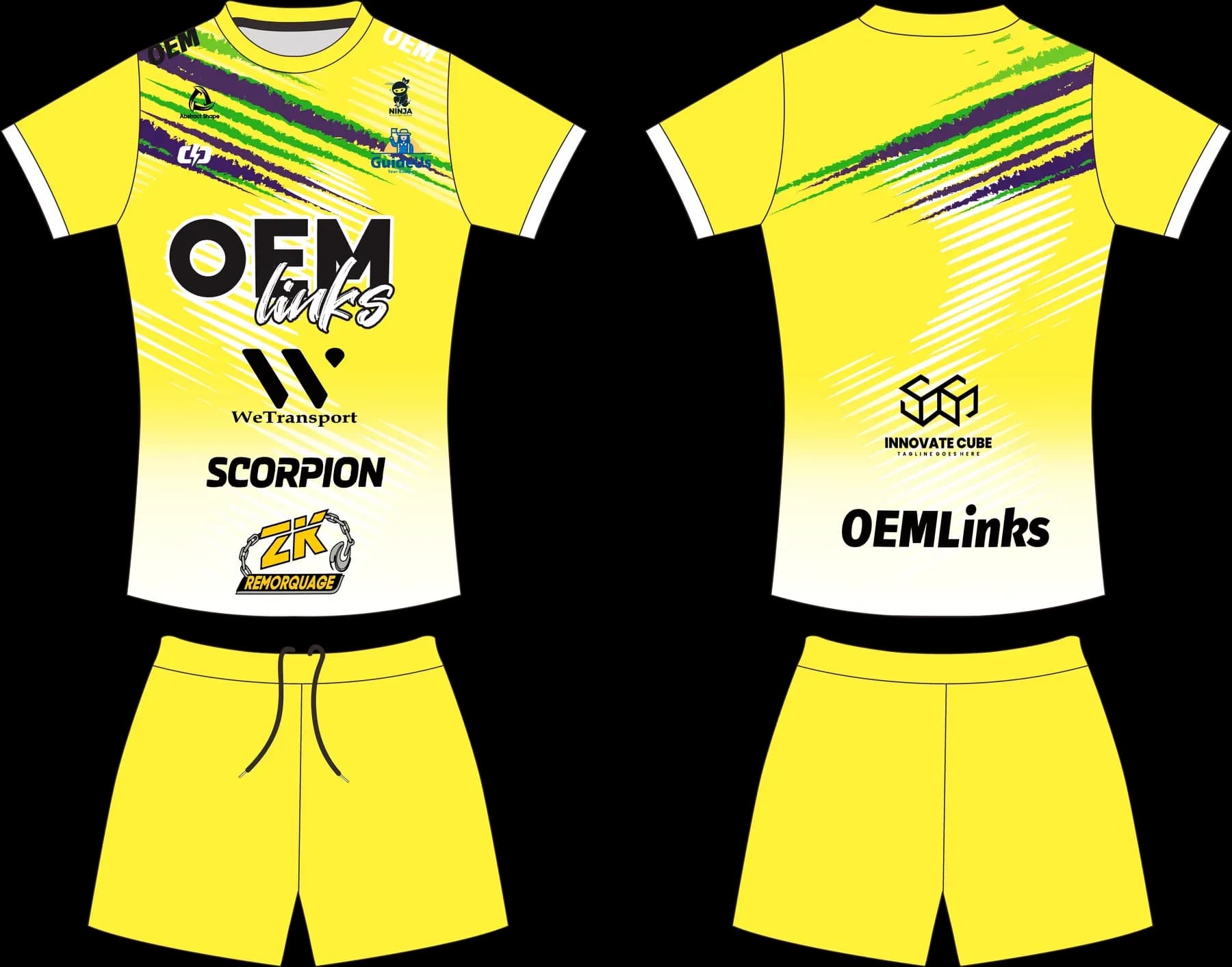 Custom volleyball uniform design UP02