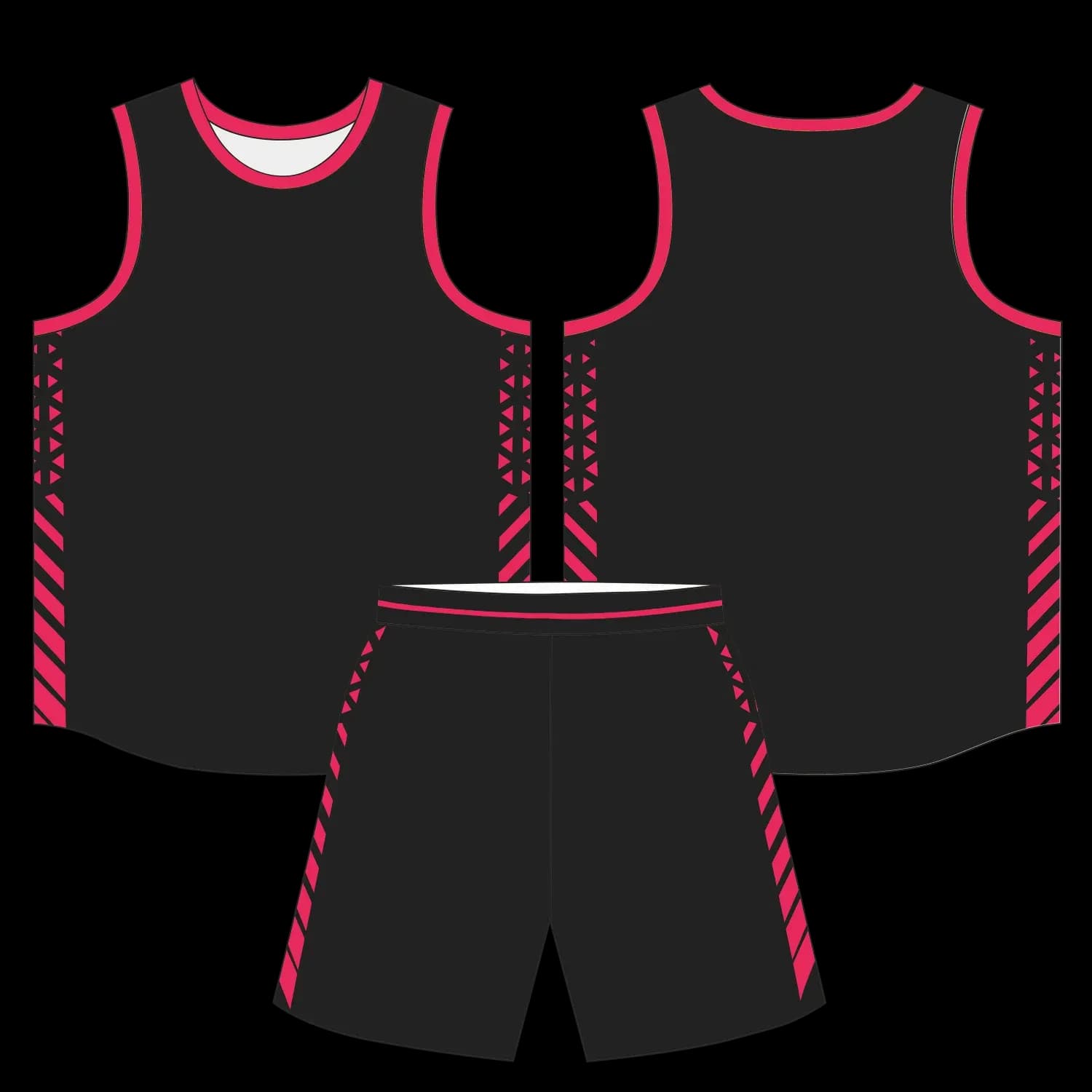 Custom basketball uniform design B32