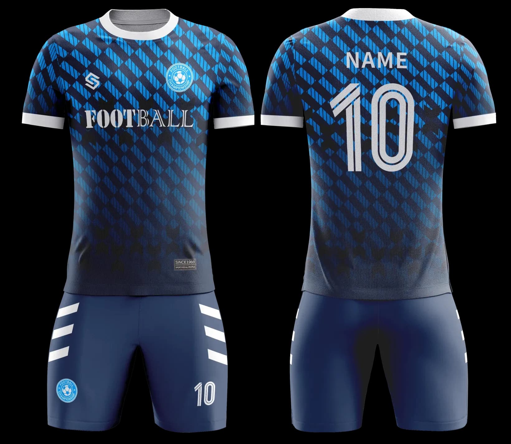 Custom soccer uniform design Z22HS