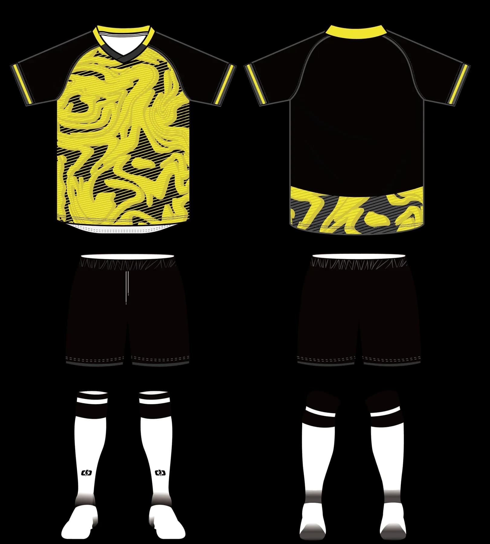 Custom soccer uniform design ZQF2024806