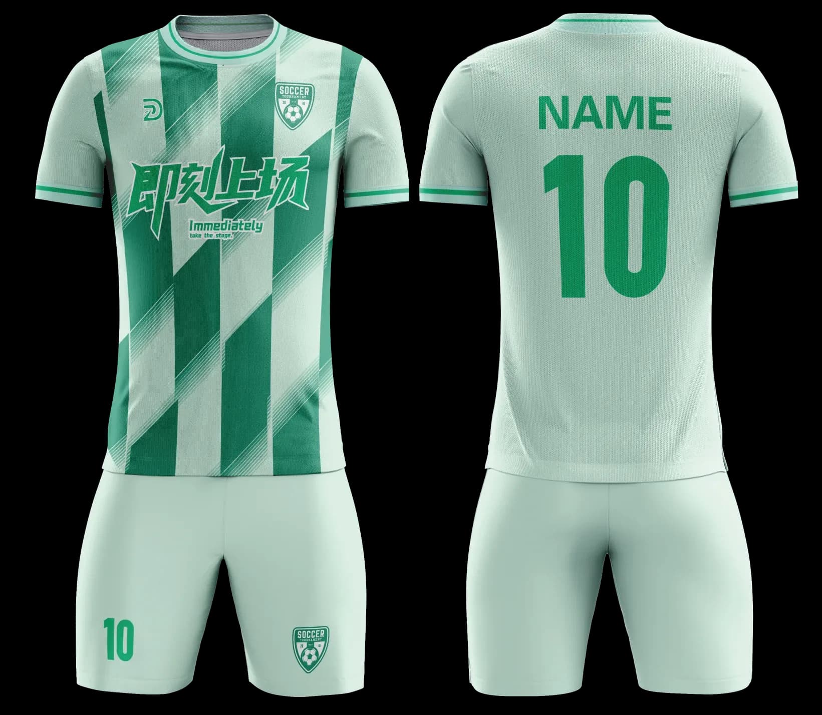 Custom soccer uniform design Z137JW