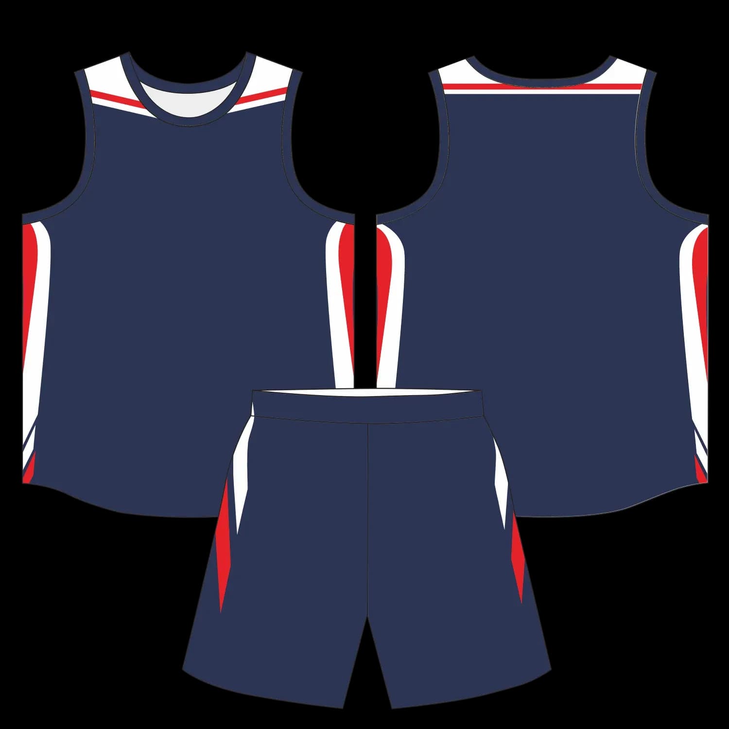 Custom basketball uniform design B29JW