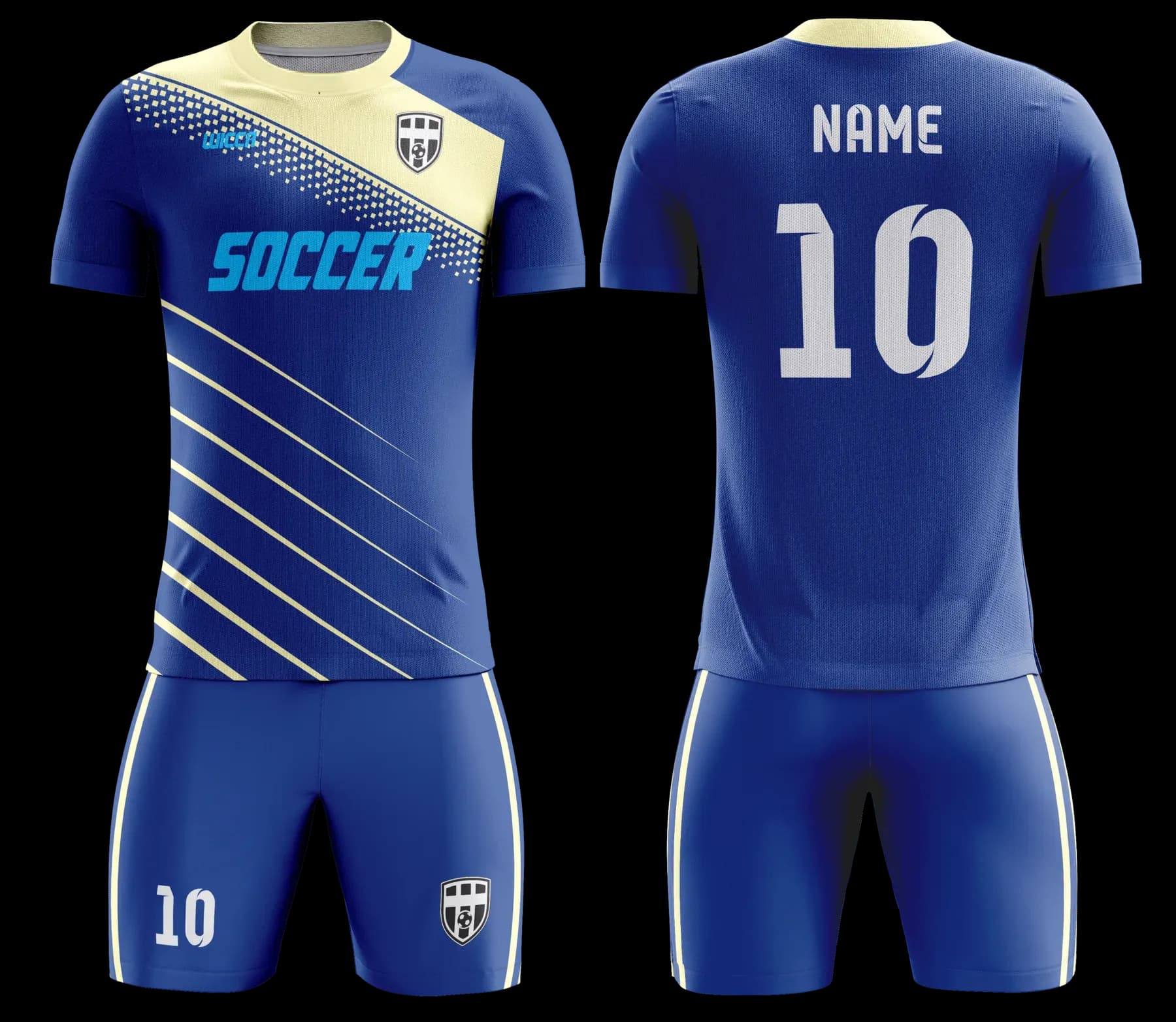 Custom soccer uniform design Z031JW