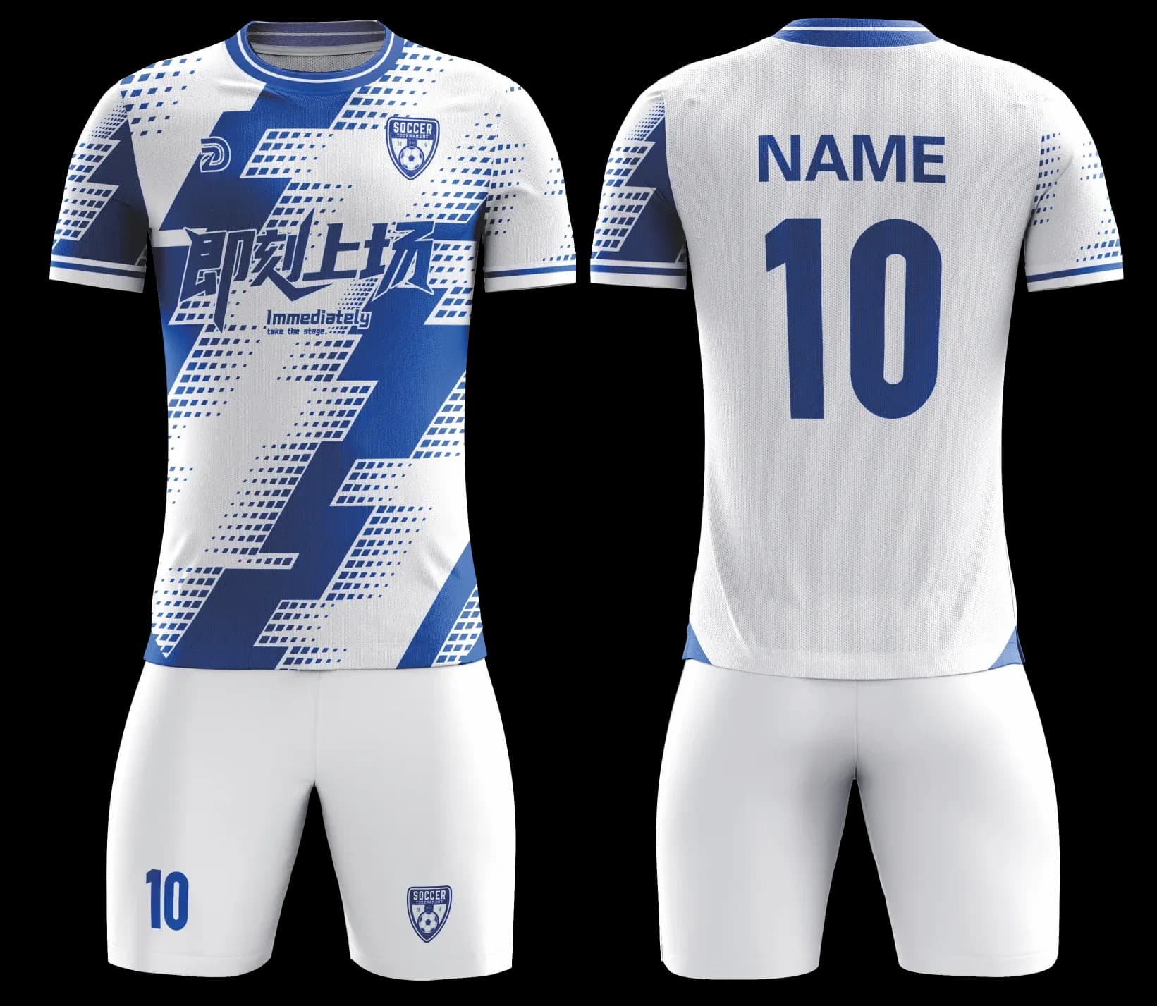 Custom soccer uniform design Z128JW