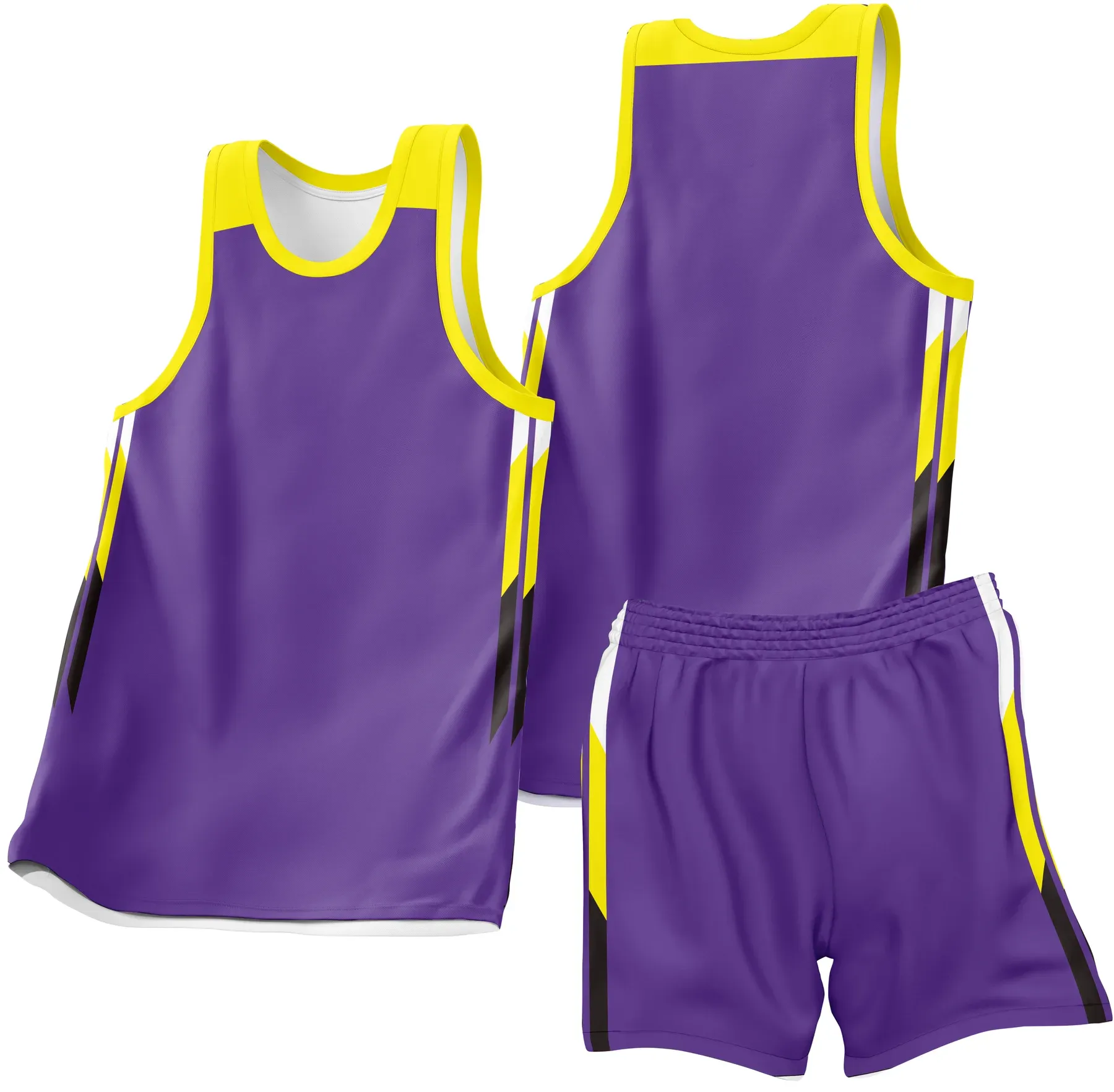 Custom basketball uniform design B24JW