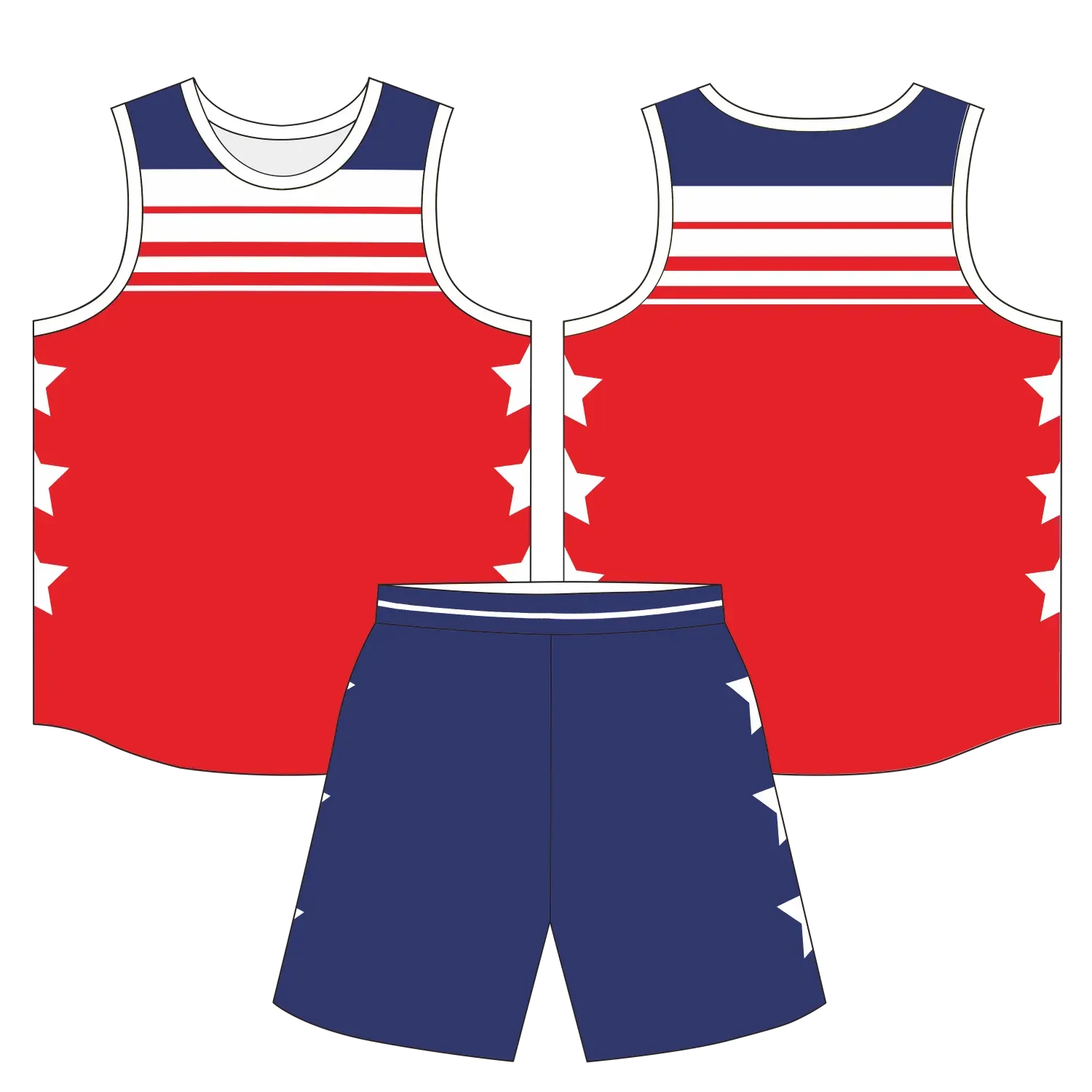 Custom basketball uniform design B30