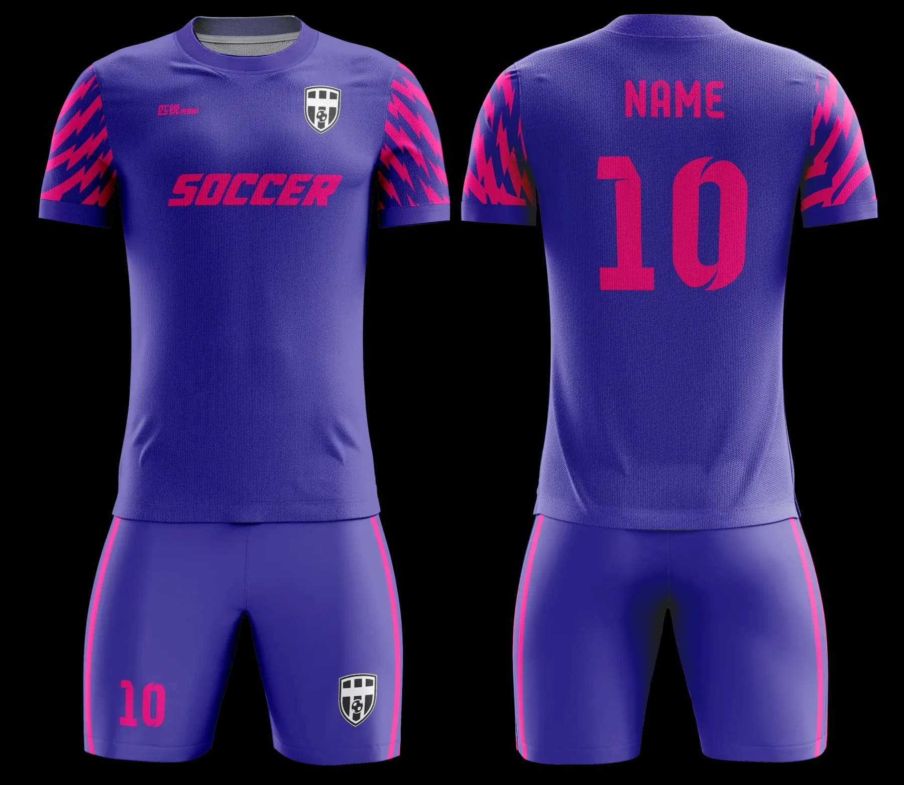 Custom soccer uniform design Z039JW
