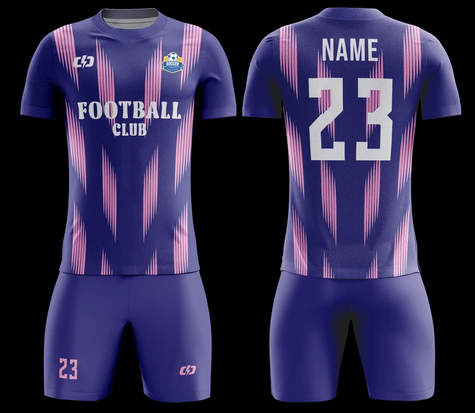 Custom soccer uniform design Z68SX