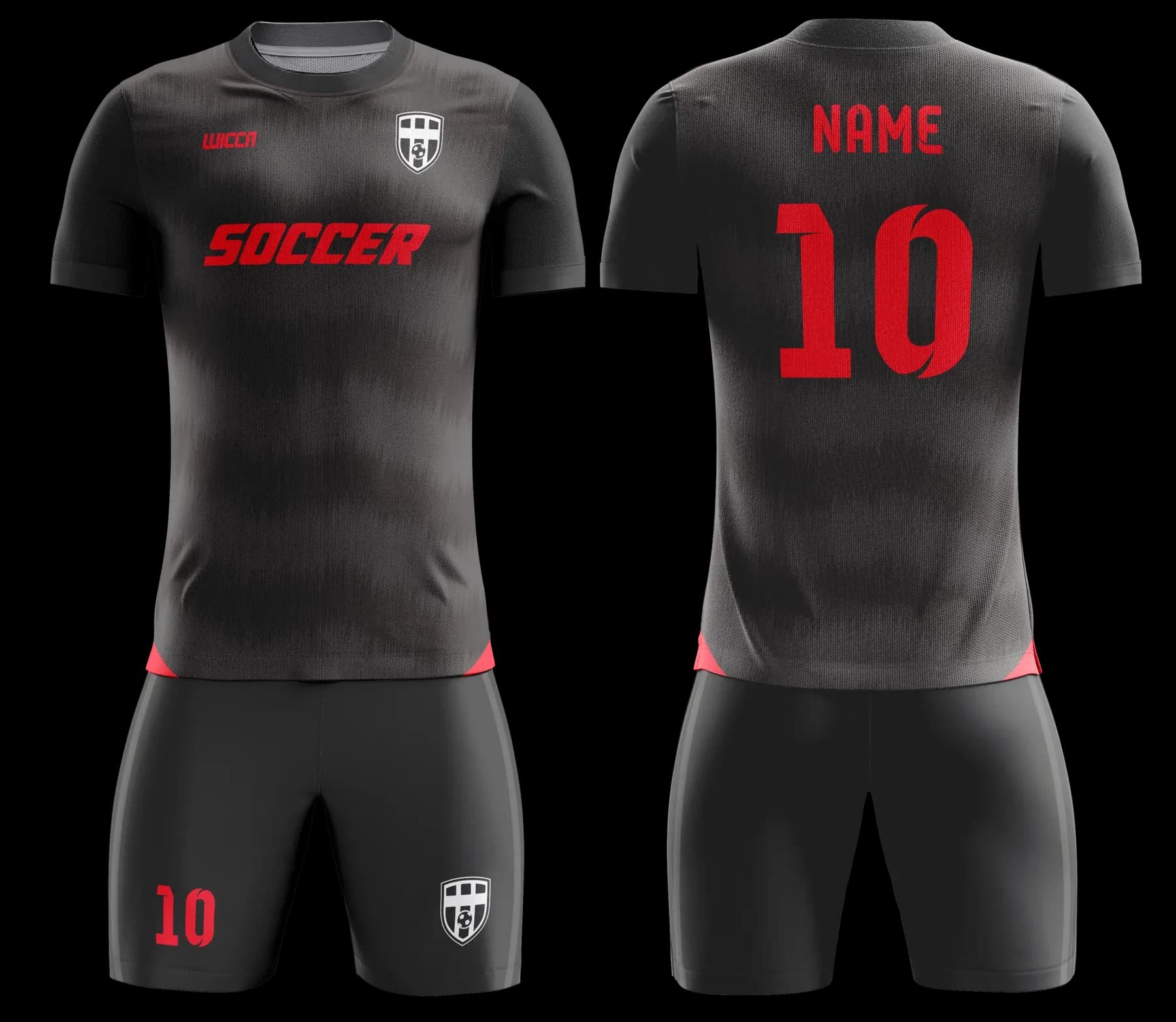 Custom soccer uniform design Z035JW