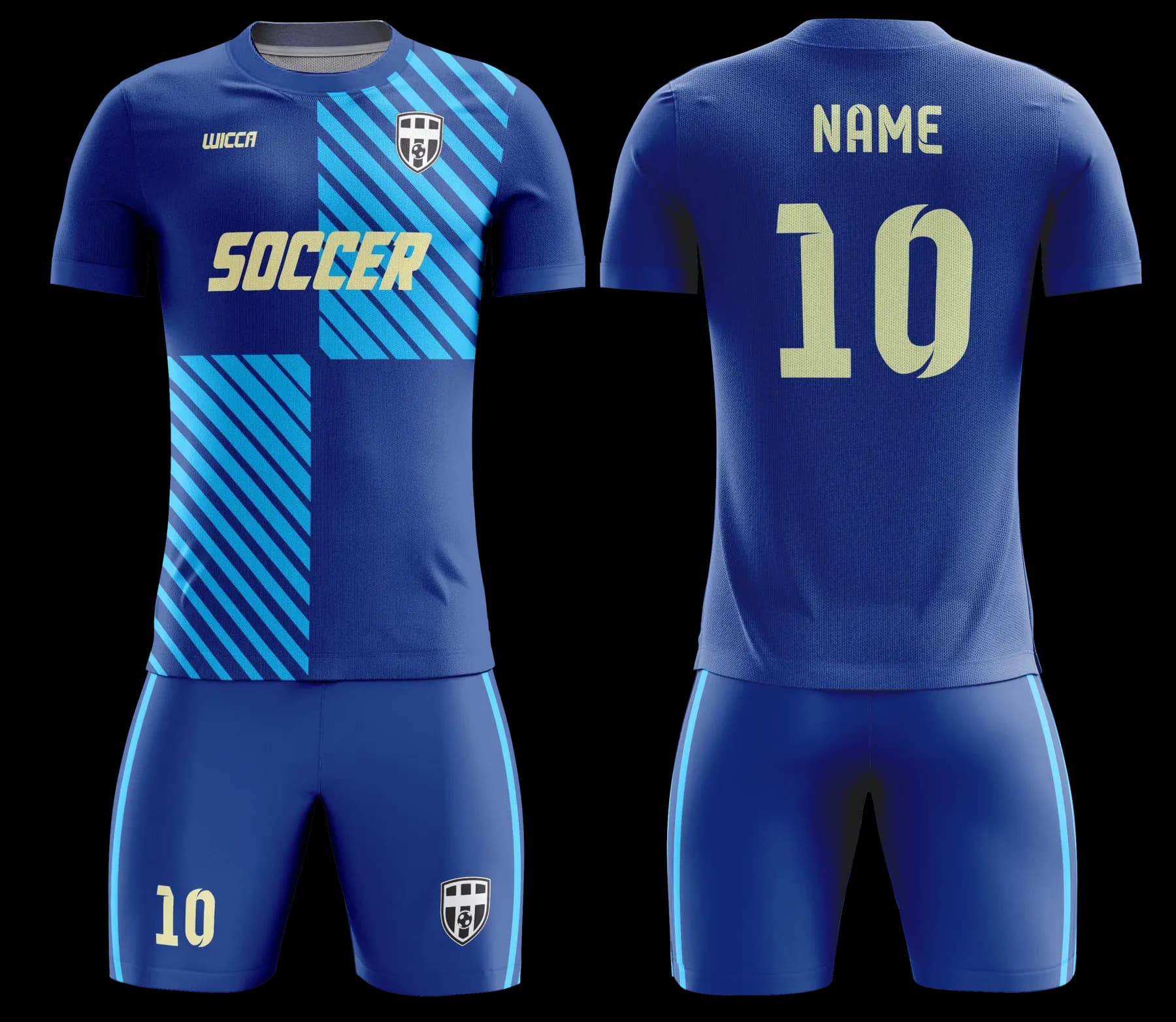 Custom soccer uniform design Z030JW