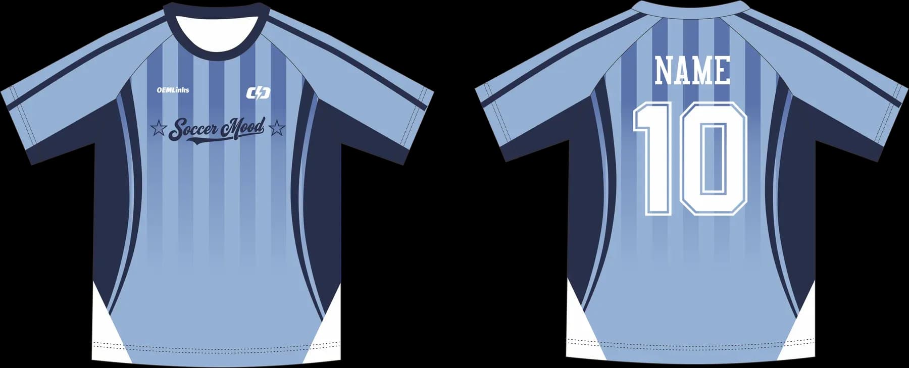 Custom soccer uniform design FG12