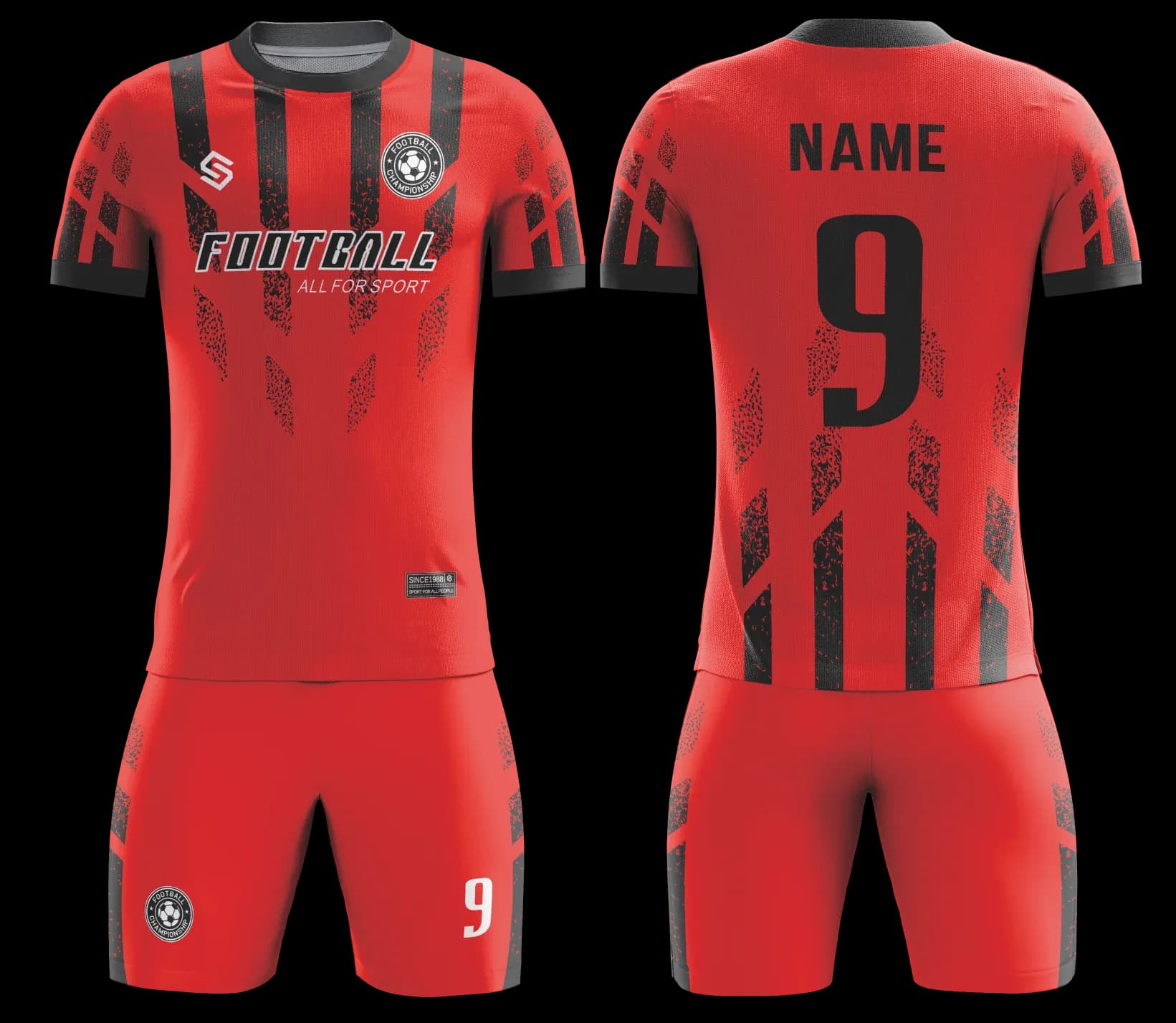 Custom soccer uniform design Z14HS