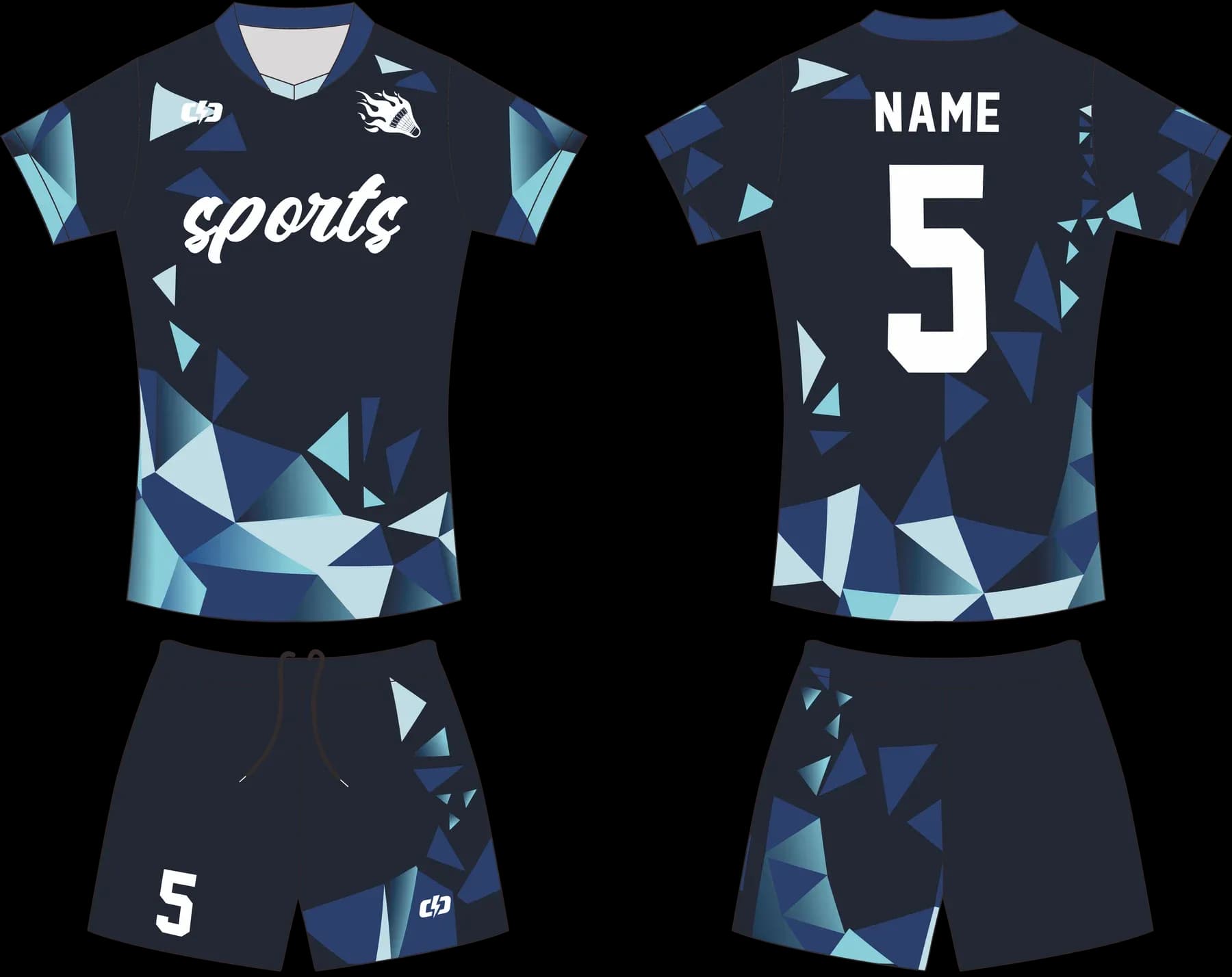 Custom volleyball uniform design UP37