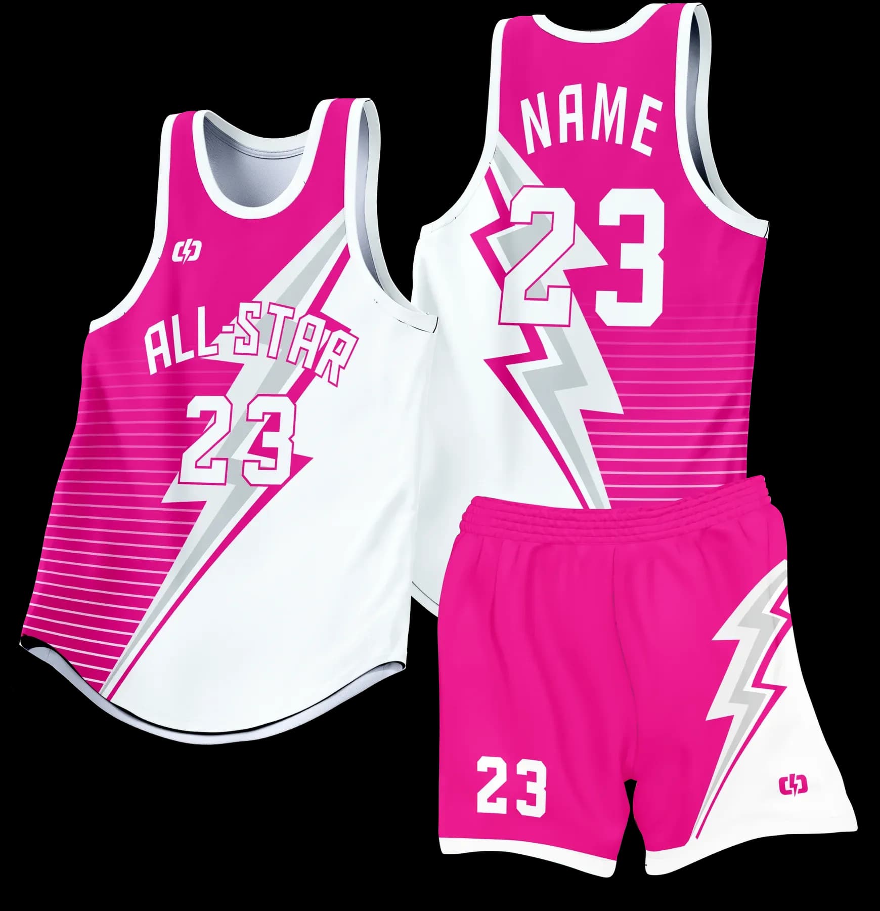 Custom basketball uniform design B62