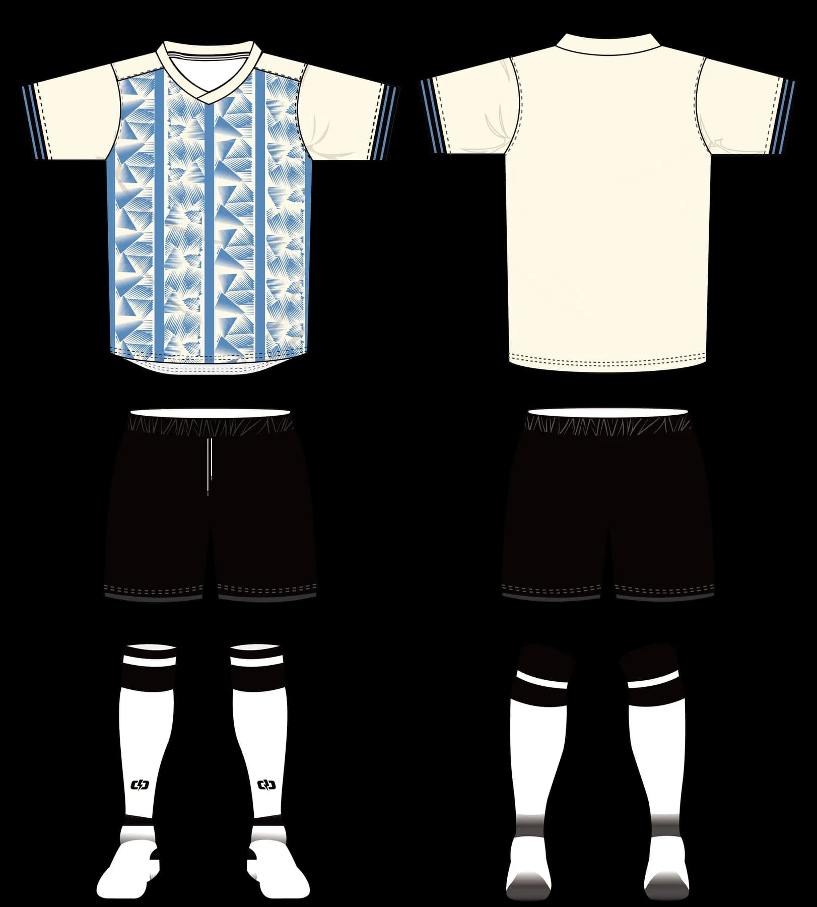 Custom soccer uniform design ZQF2024802