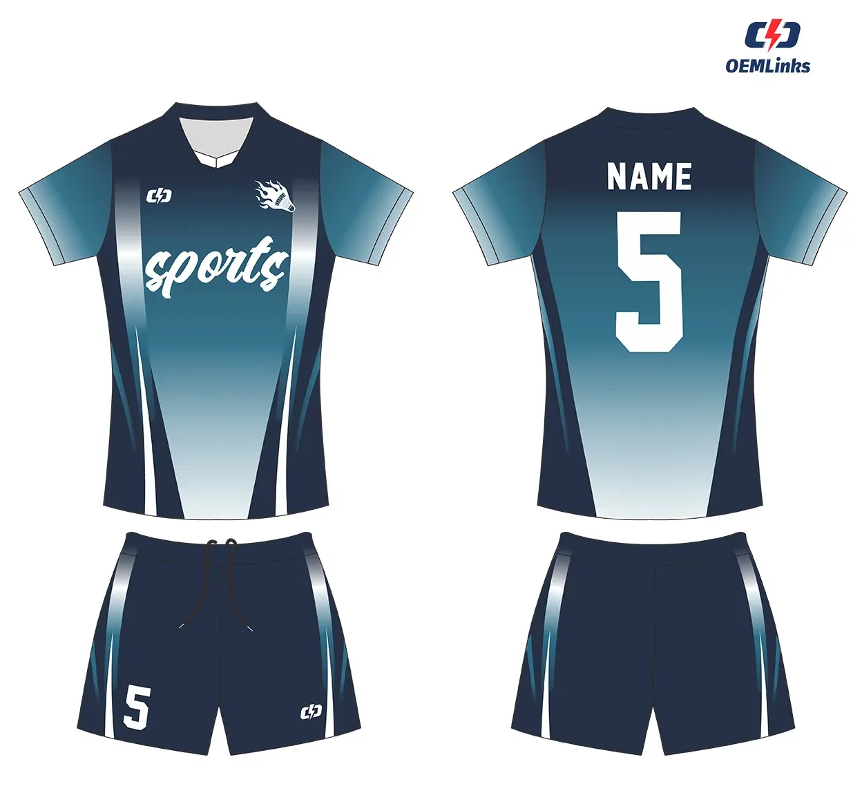 Custom volleyball uniform design UP52