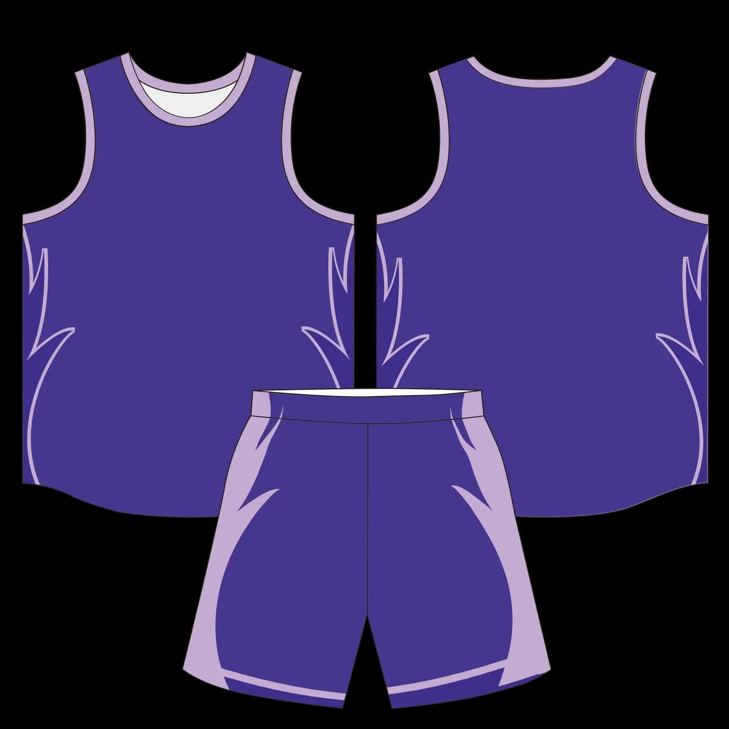 Custom basketball uniform design B15JW