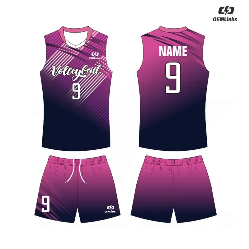 Custom volleyball uniform design OS-028