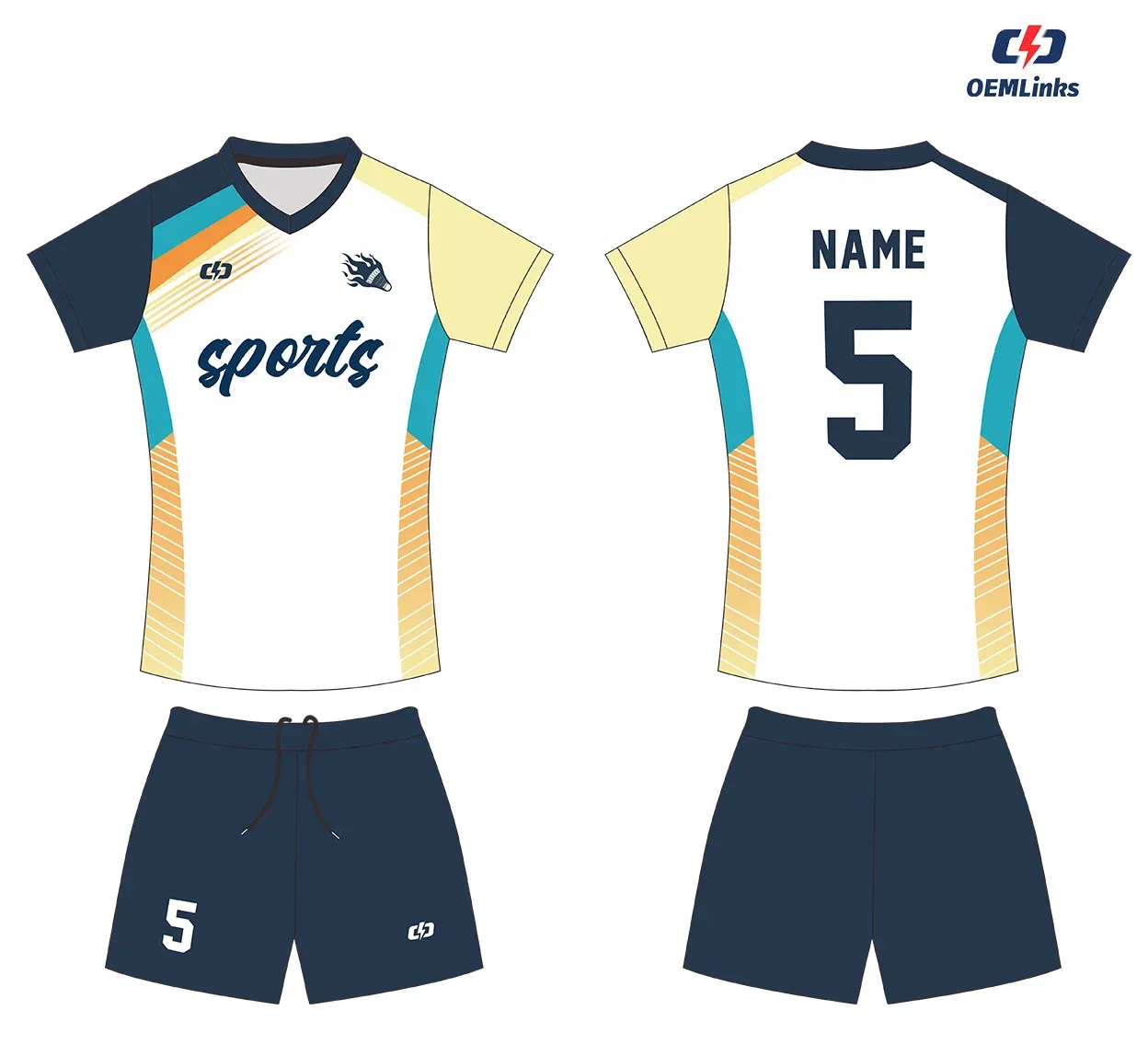 Custom volleyball uniform design UP18