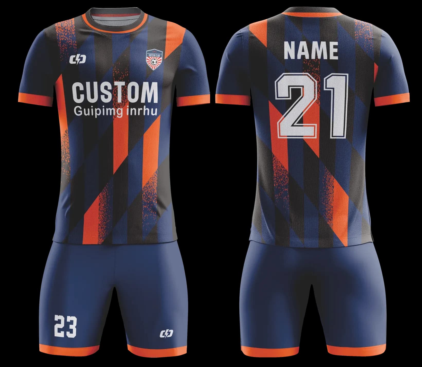 Custom soccer uniform design Z73ZK