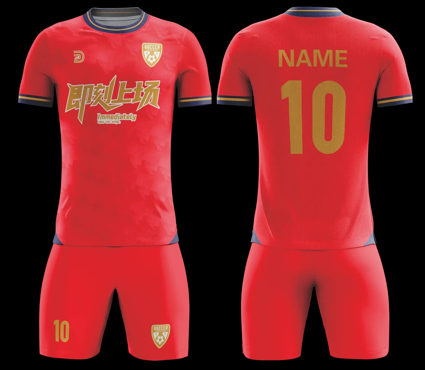 Custom soccer uniform design Z138JW
