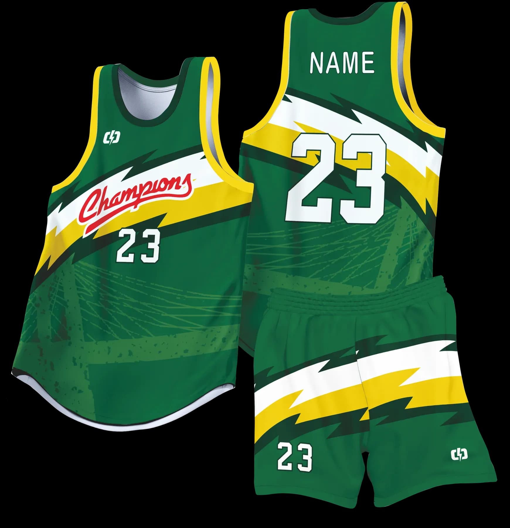 Custom basketball uniform design B64