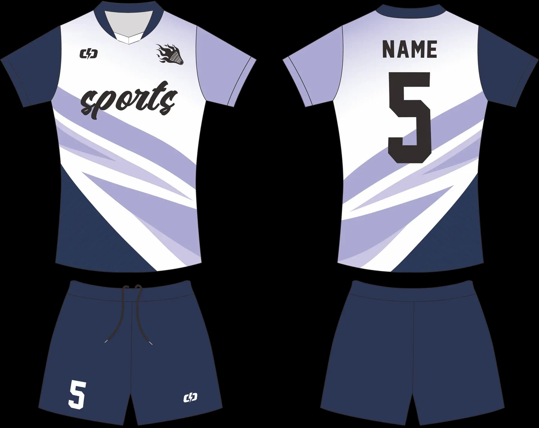 Custom volleyball uniform design UP44