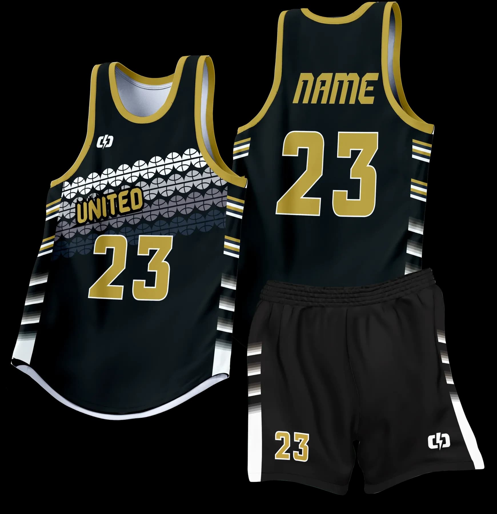 Custom basketball uniform design B60