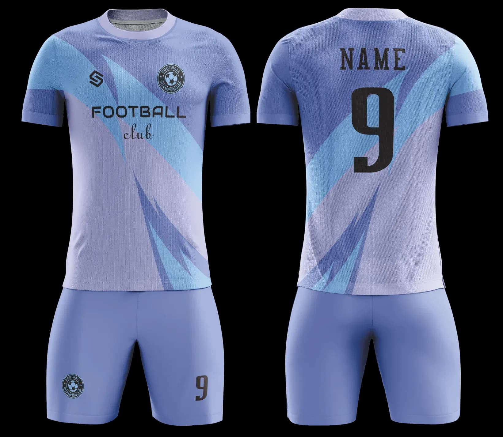 Custom soccer uniform design Z24HS