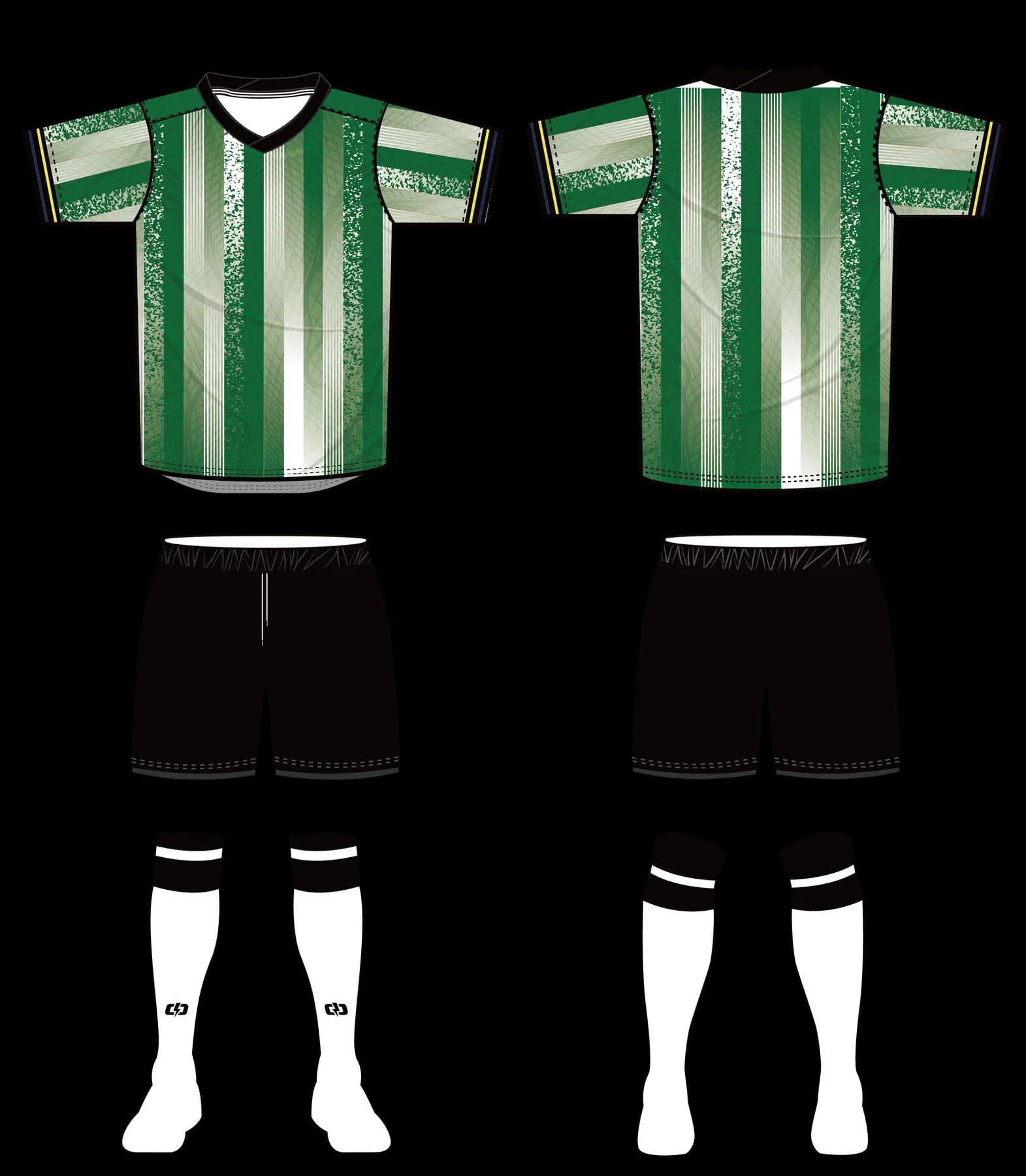 Custom soccer uniform design ZQF20240909
