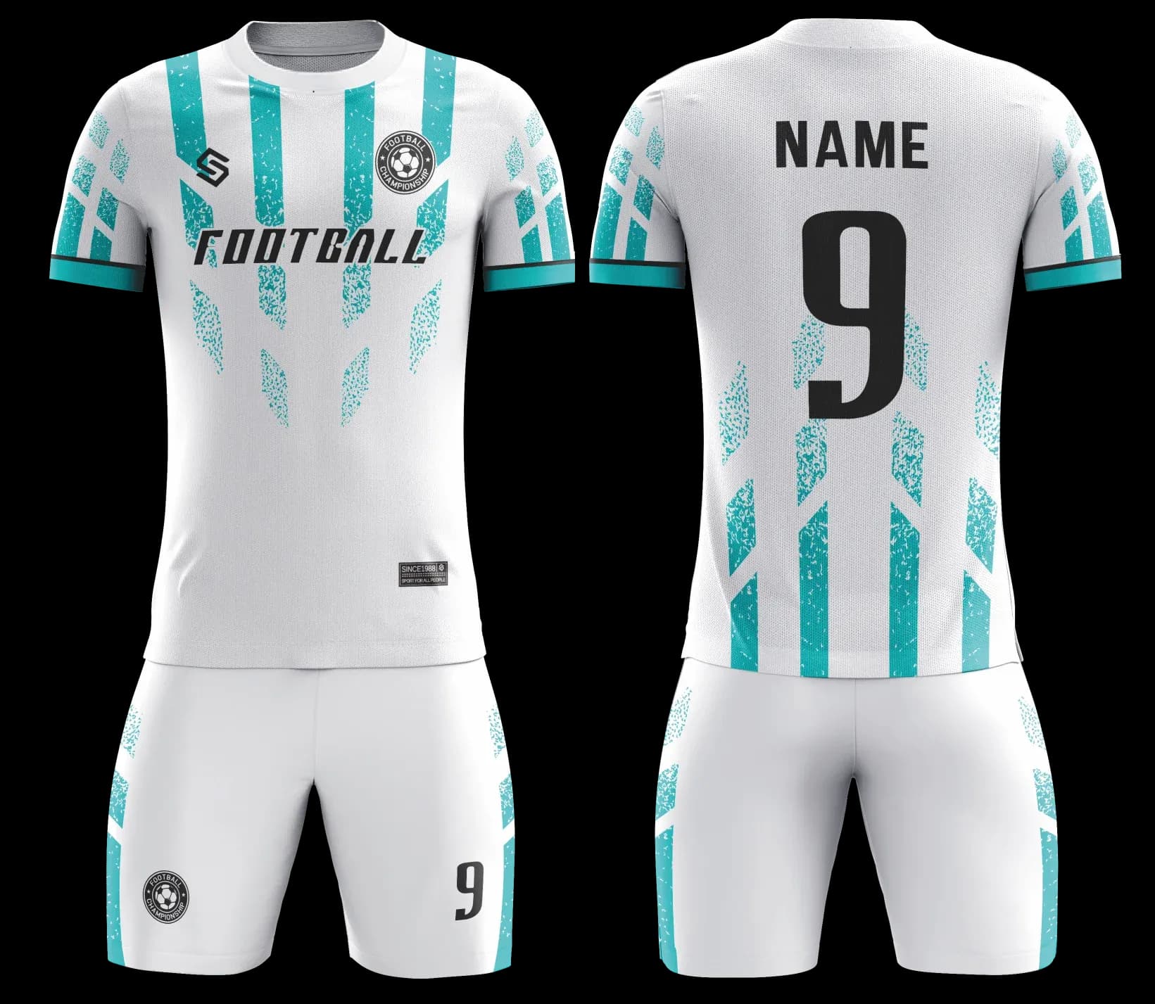 Custom soccer uniform design Z14HS