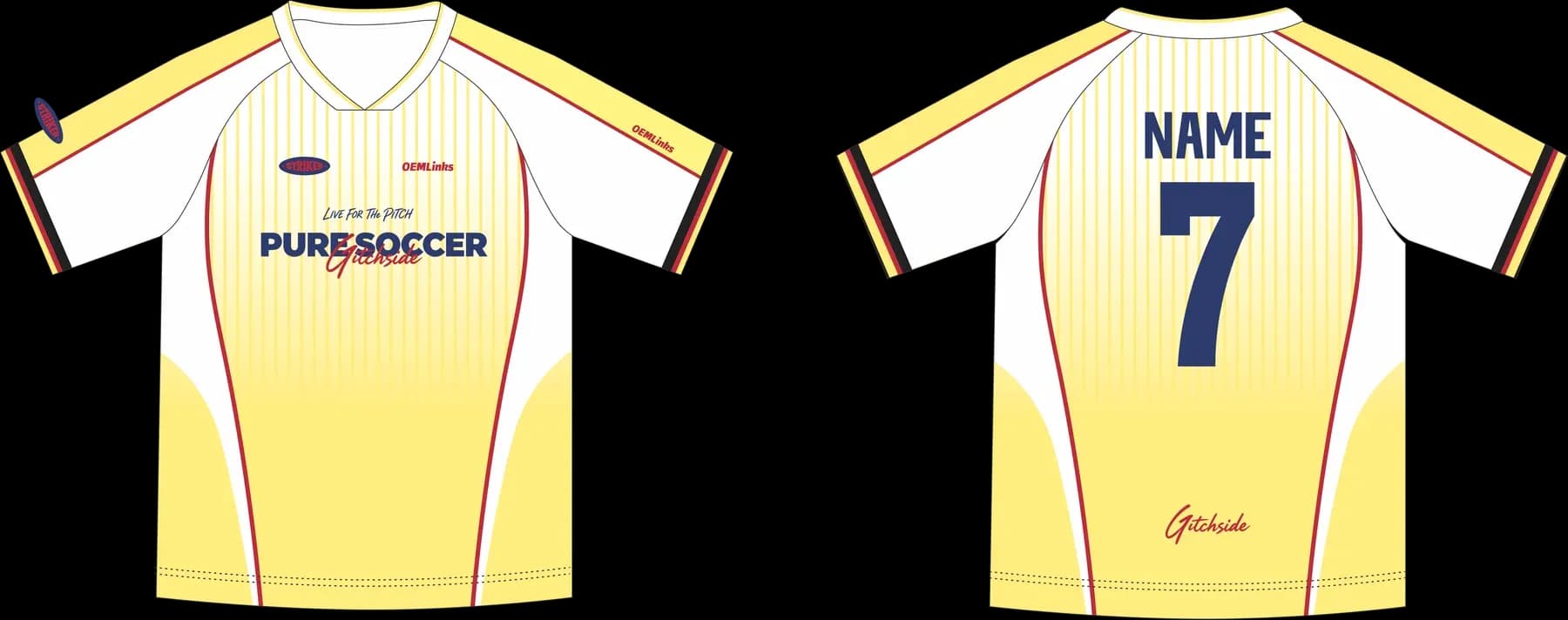 Custom soccer uniform design FG31