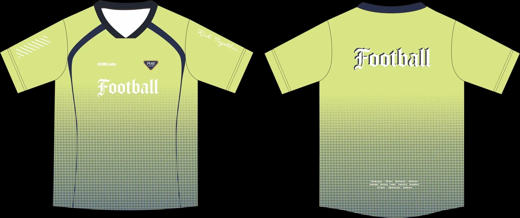 Custom soccer uniform design FG11