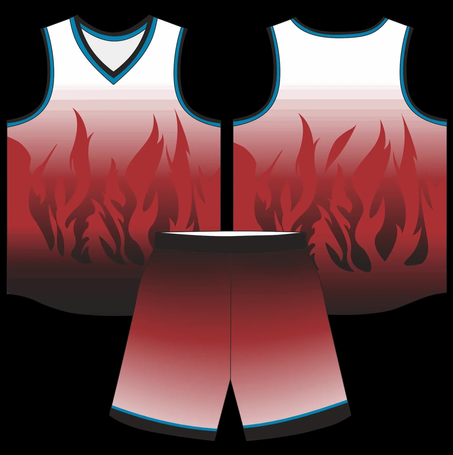 Custom basketball uniform design B91