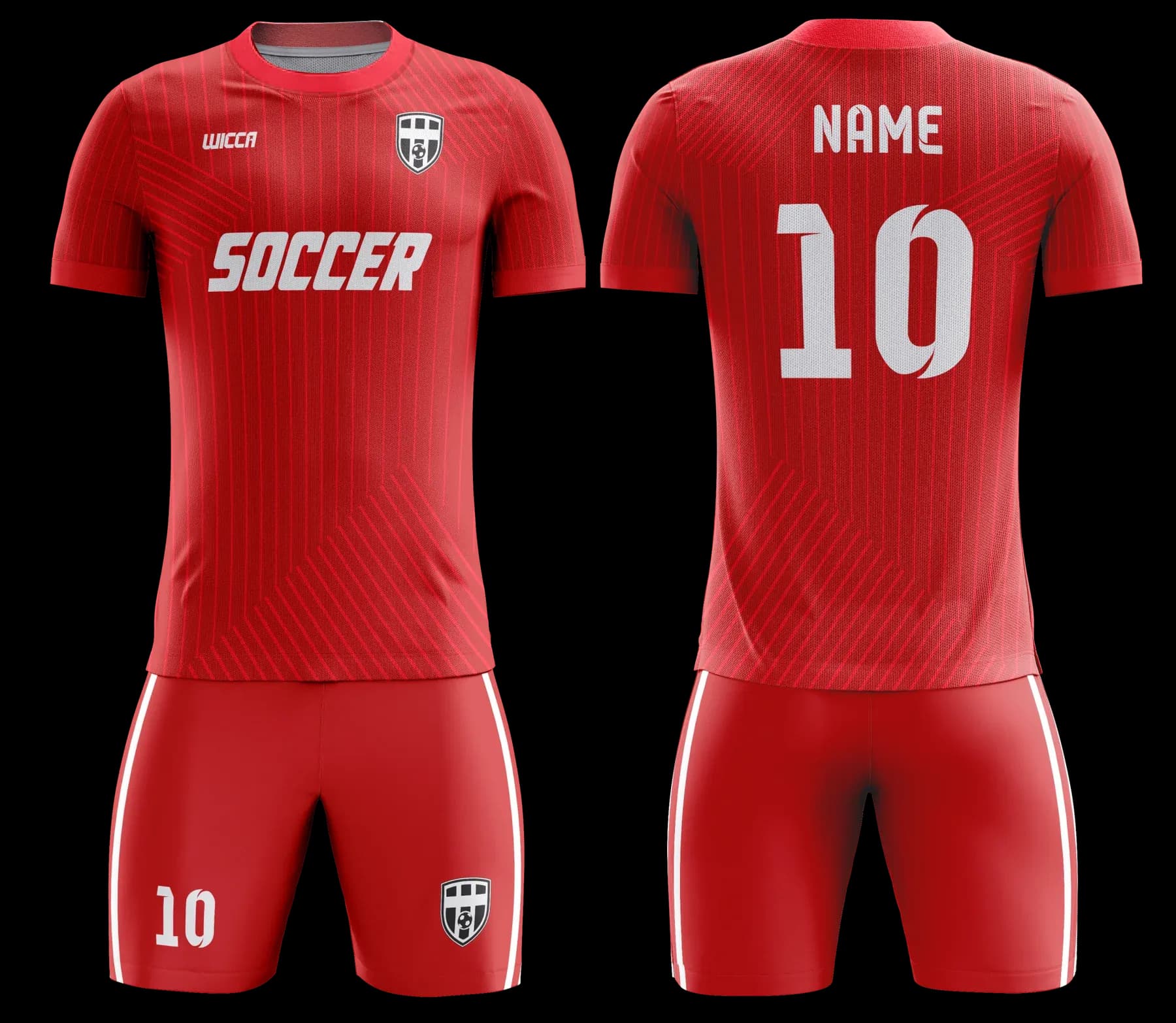 Custom soccer uniform design Z028JW