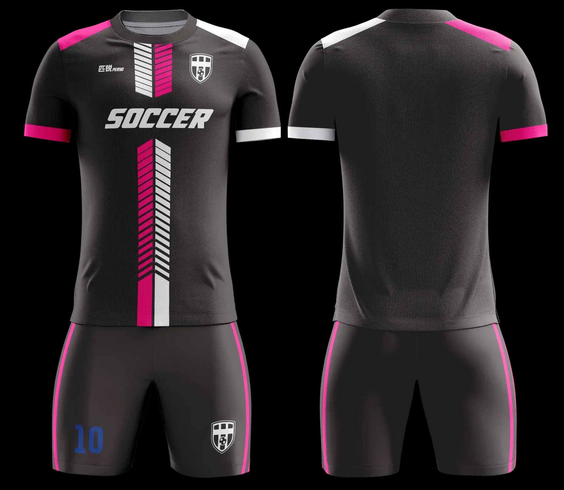 Custom soccer uniform design z042JW