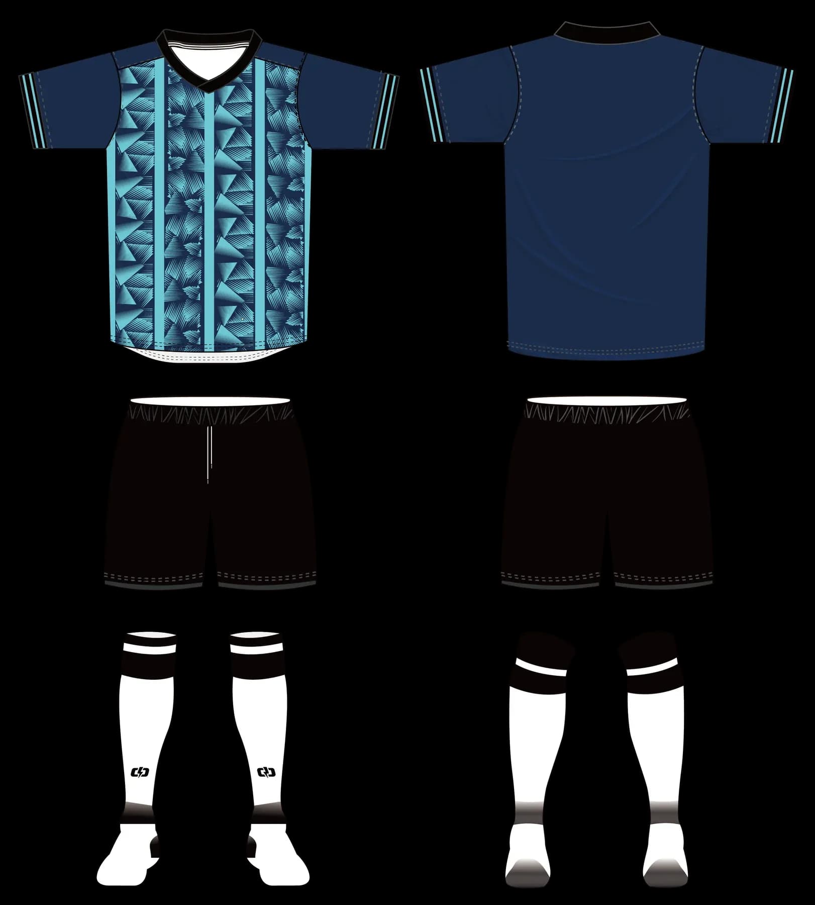 Custom soccer uniform design ZQF2024802