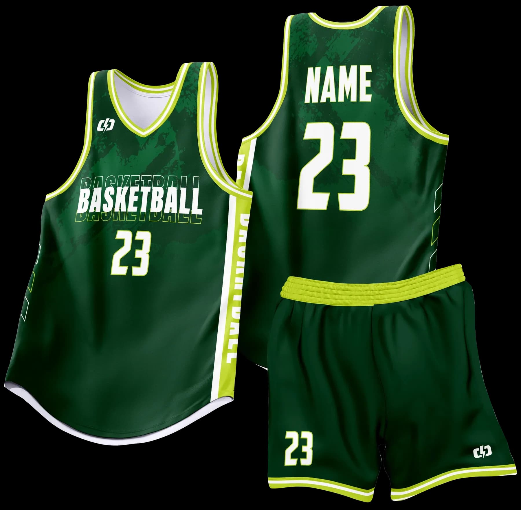 Custom basketball uniform design B79