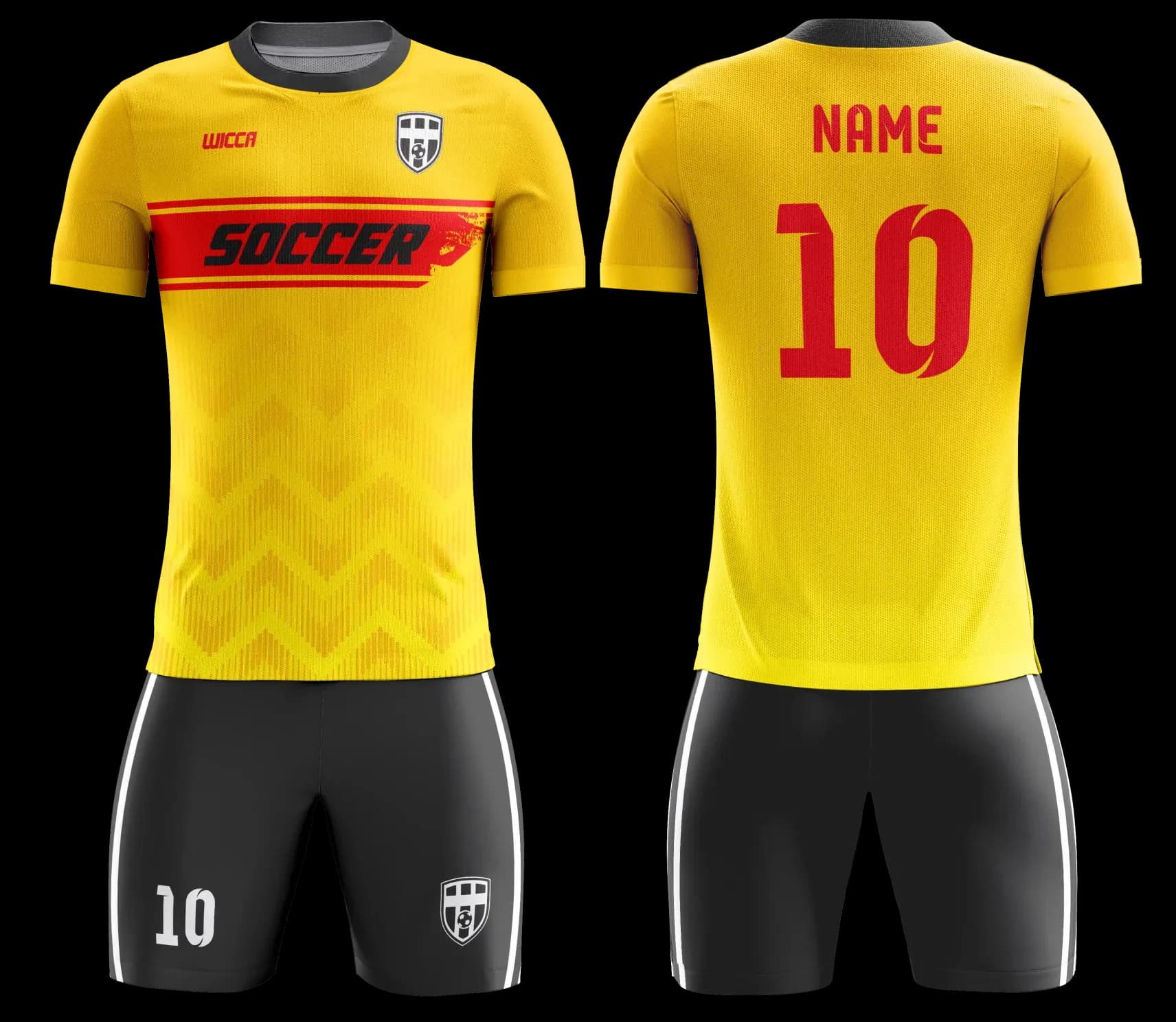 Custom soccer uniform design Z033JW