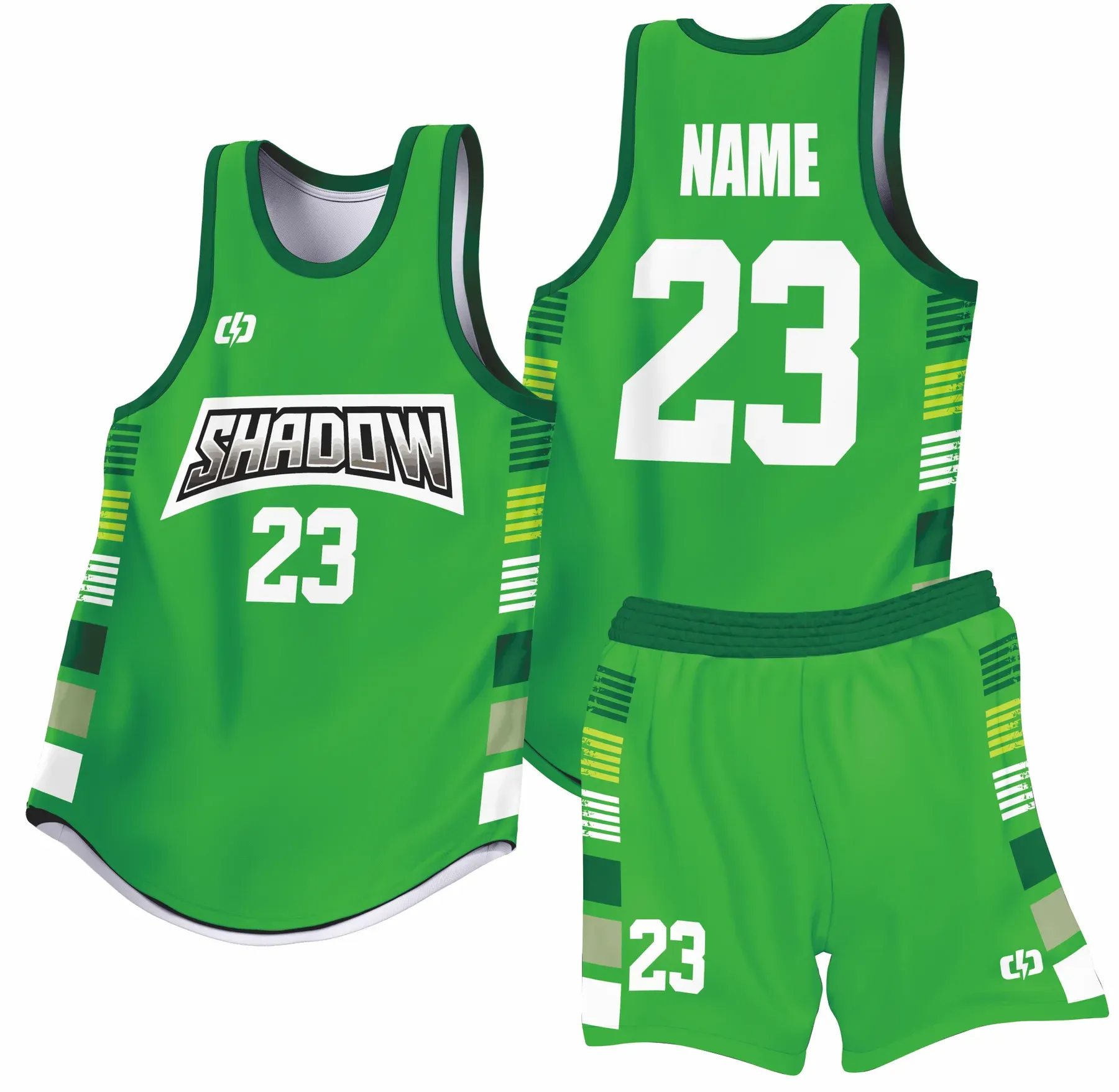 Custom basketball uniform design B78