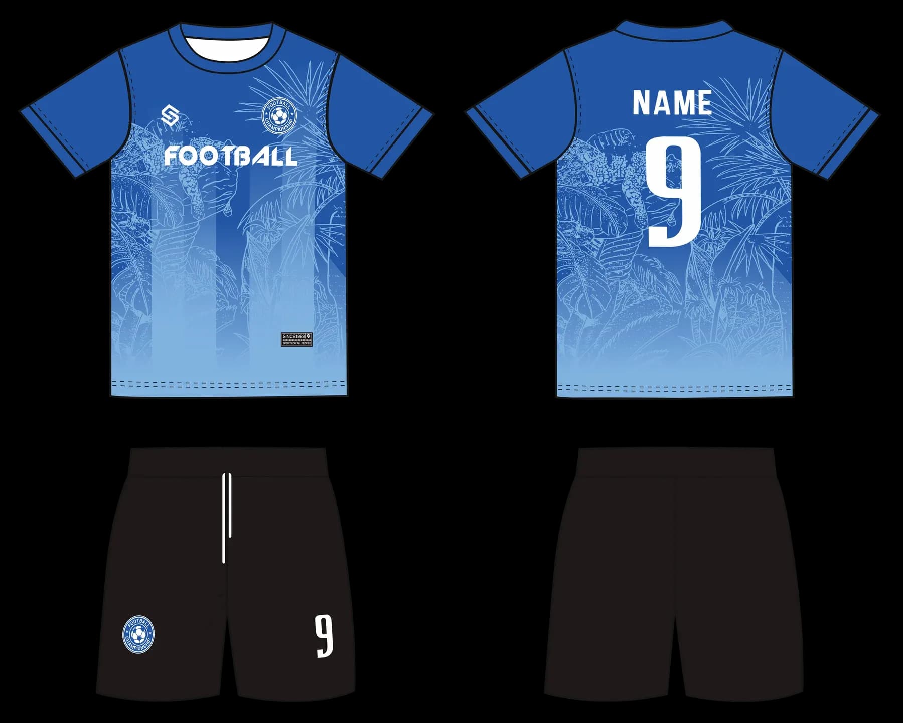 Custom soccer uniform design Z13HS